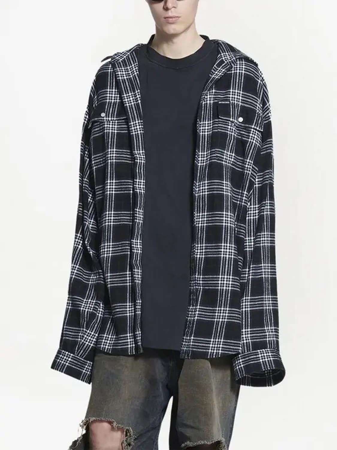 [3]발렌시아가 트롱프뢰유 셔츠 상품이미지1