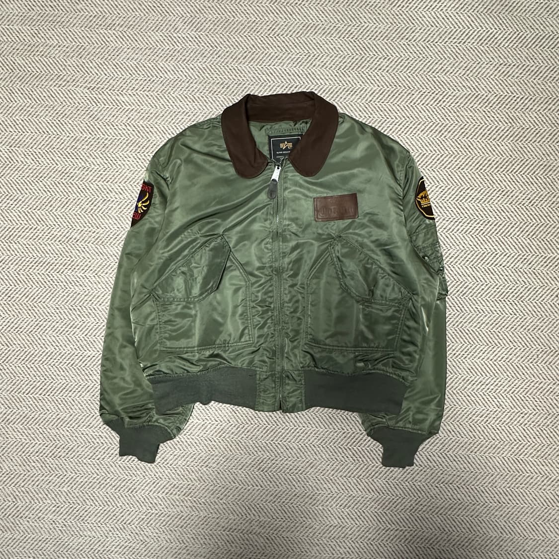 ALPHA INDUSTRIES usa made jumper jacket 상품이미지1