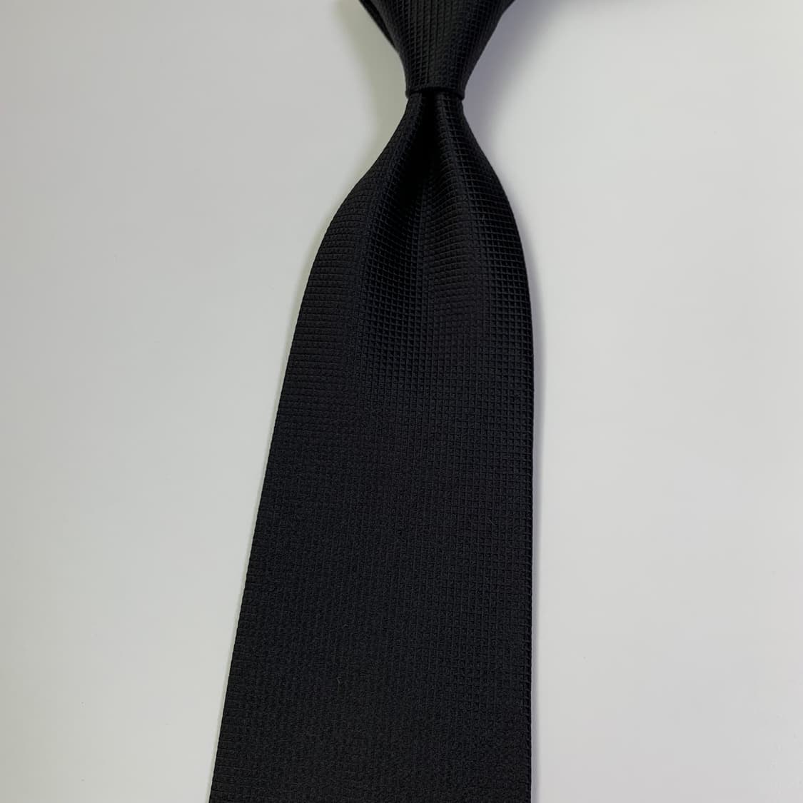 더반(DURBAN) 블랙컬러 이태리 명품넥타이 100실크 최상급 상품이미지8