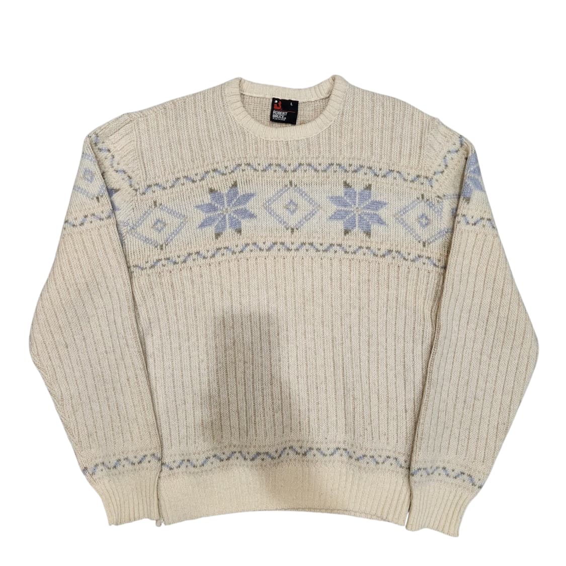 ROBERT BRUCE 노르딕 패턴 니트 스웨터 상품이미지1