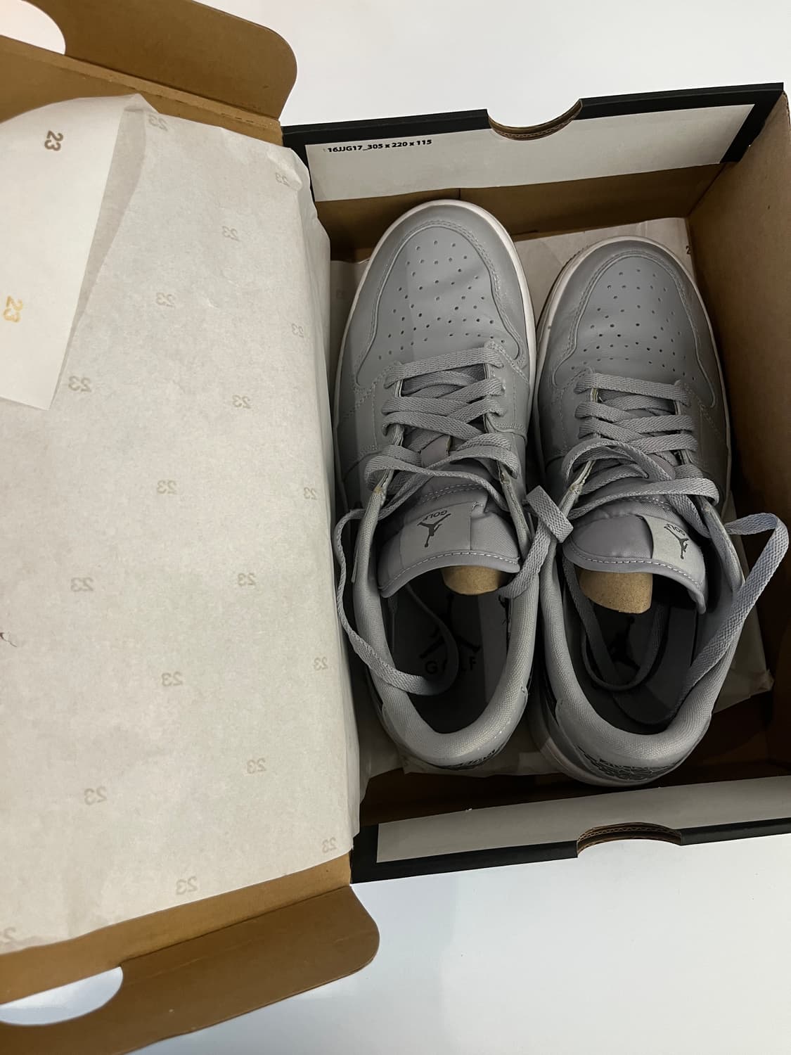 나이키 에어조던 울프그레이 골프 265 상품이미지9