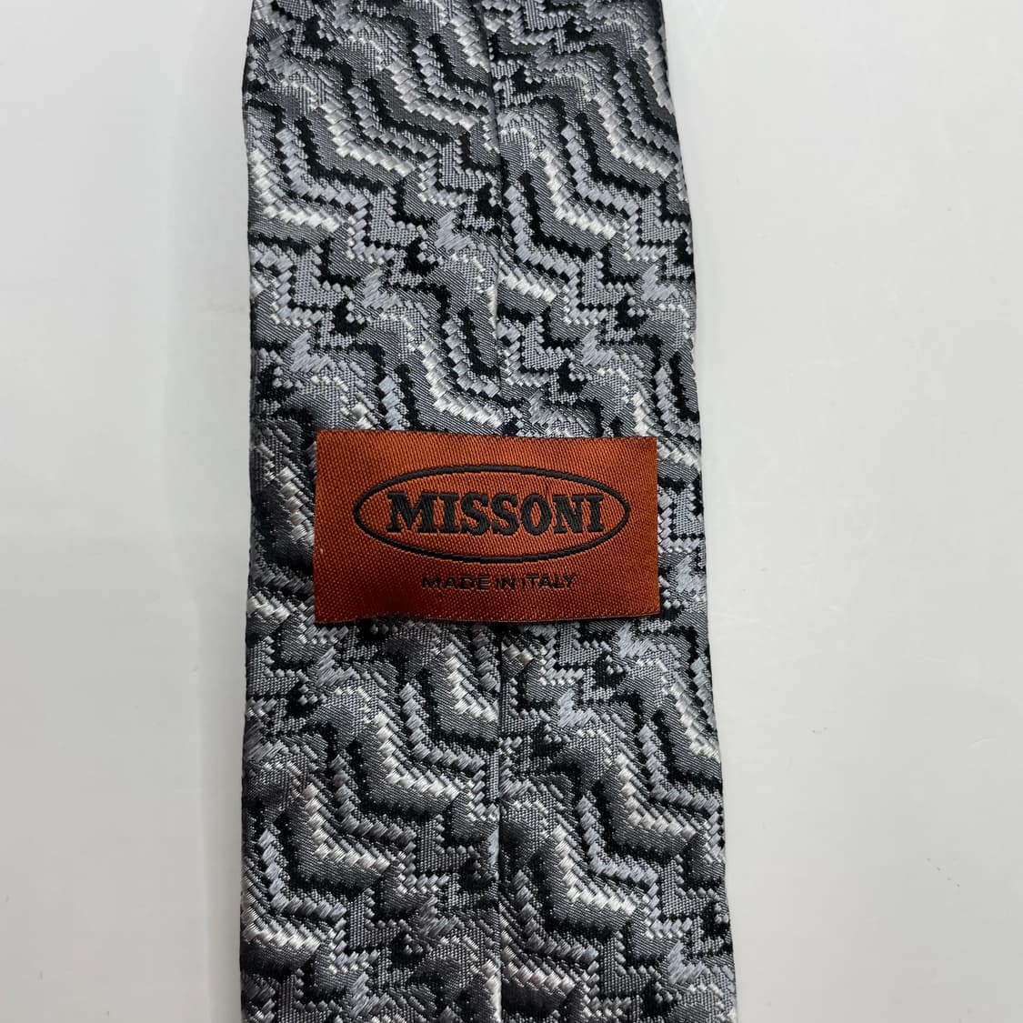 504) (MISSONI) 미쏘니 패턴 넥타이 상품이미지5