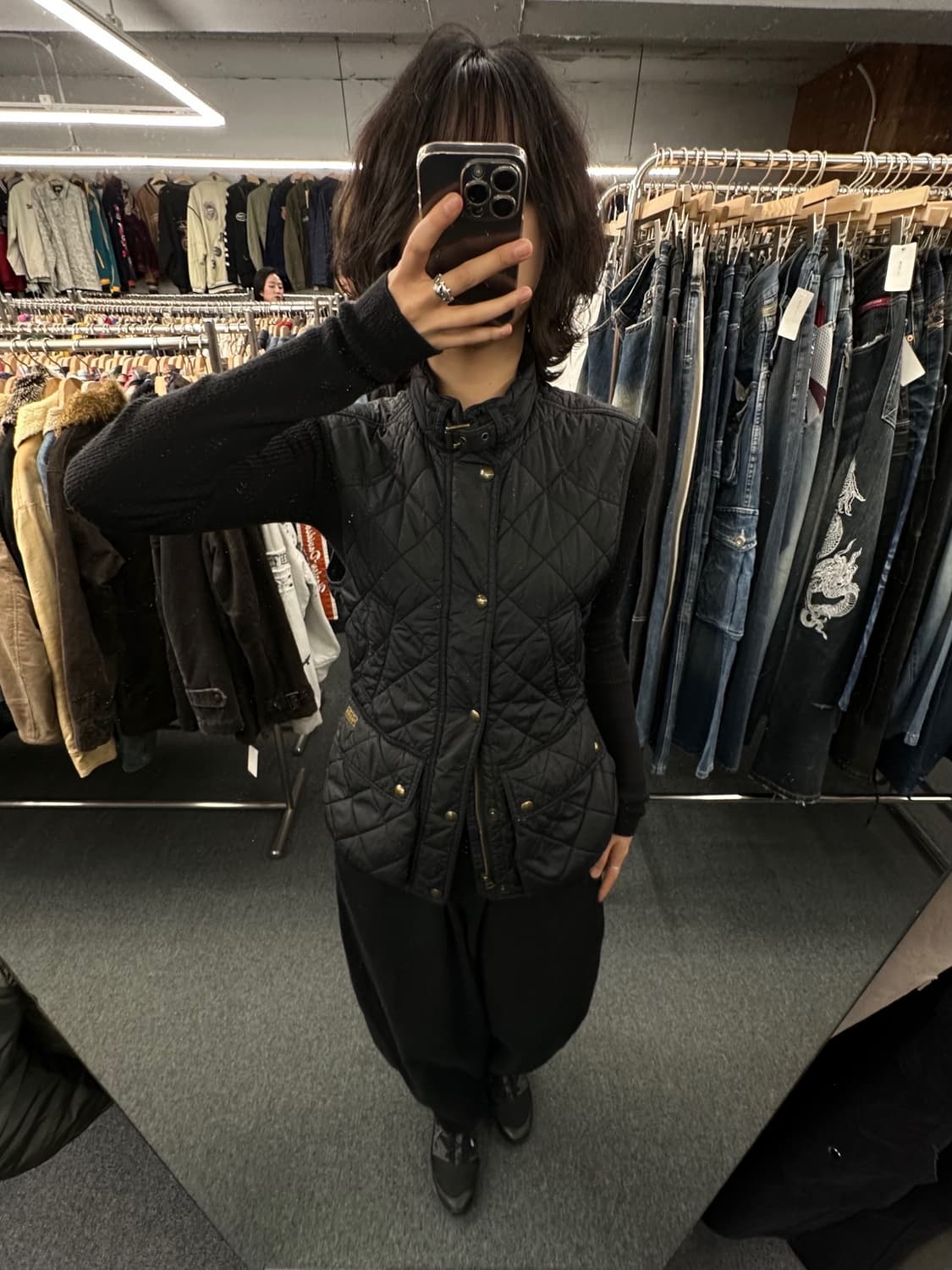 S)폴로 랄프로렌 여성 퀄팅 베스트 상품이미지1