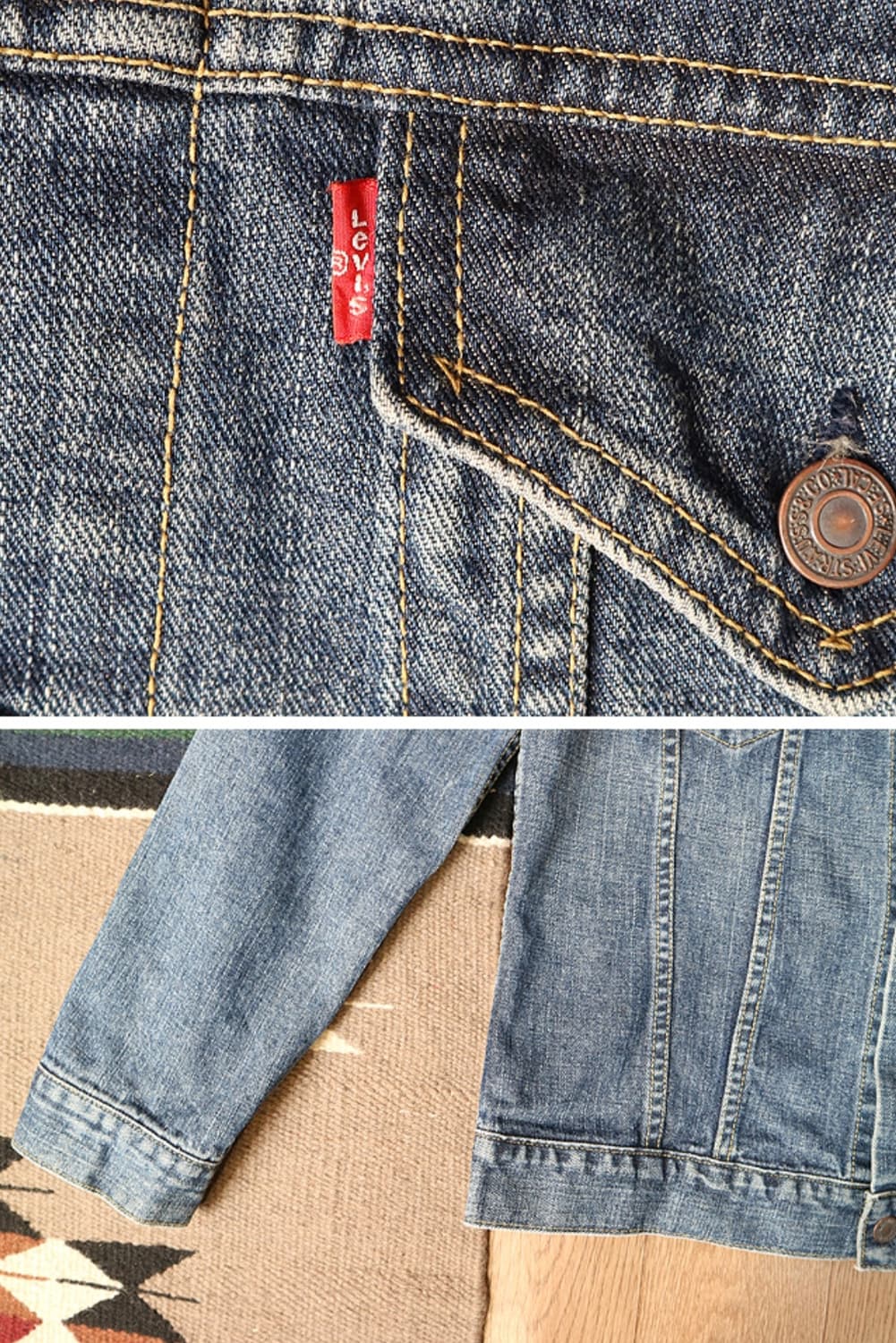 
일본판 05S LEVIS 리바이스 70599 슬림핏 데님자켓

 상품이미지3