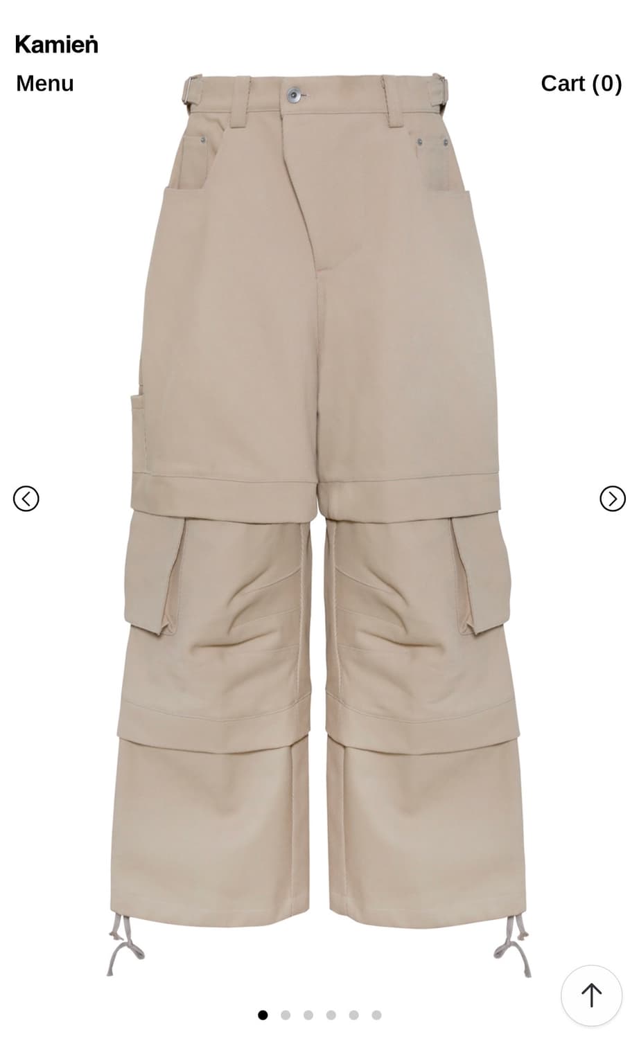 (새상품) 카미엔 타이탄 베이지 2사이즈 상품이미지1