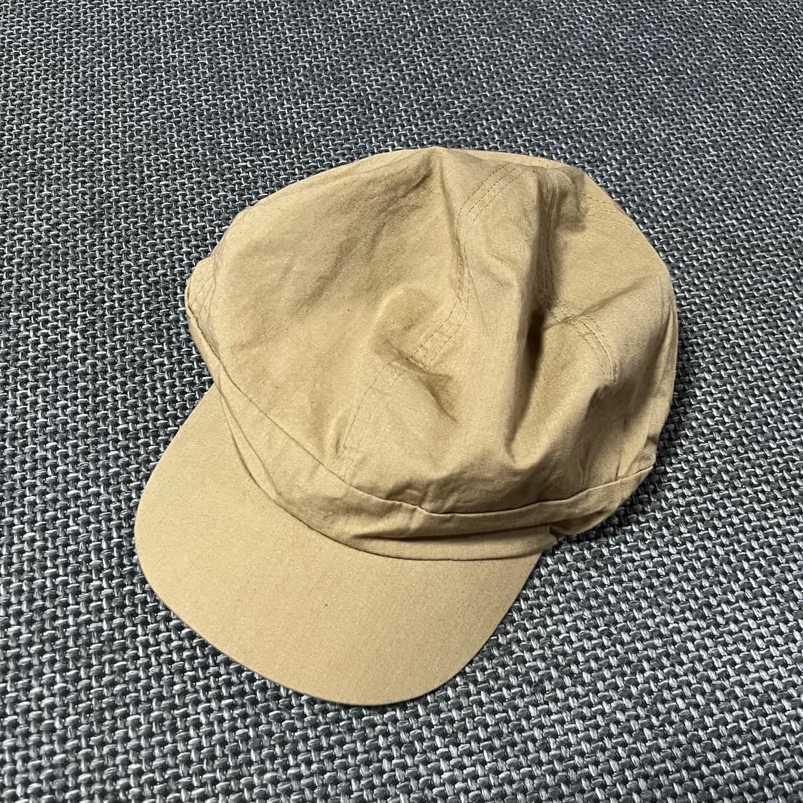 빈티지 베이지색 캡모자 상품이미지1