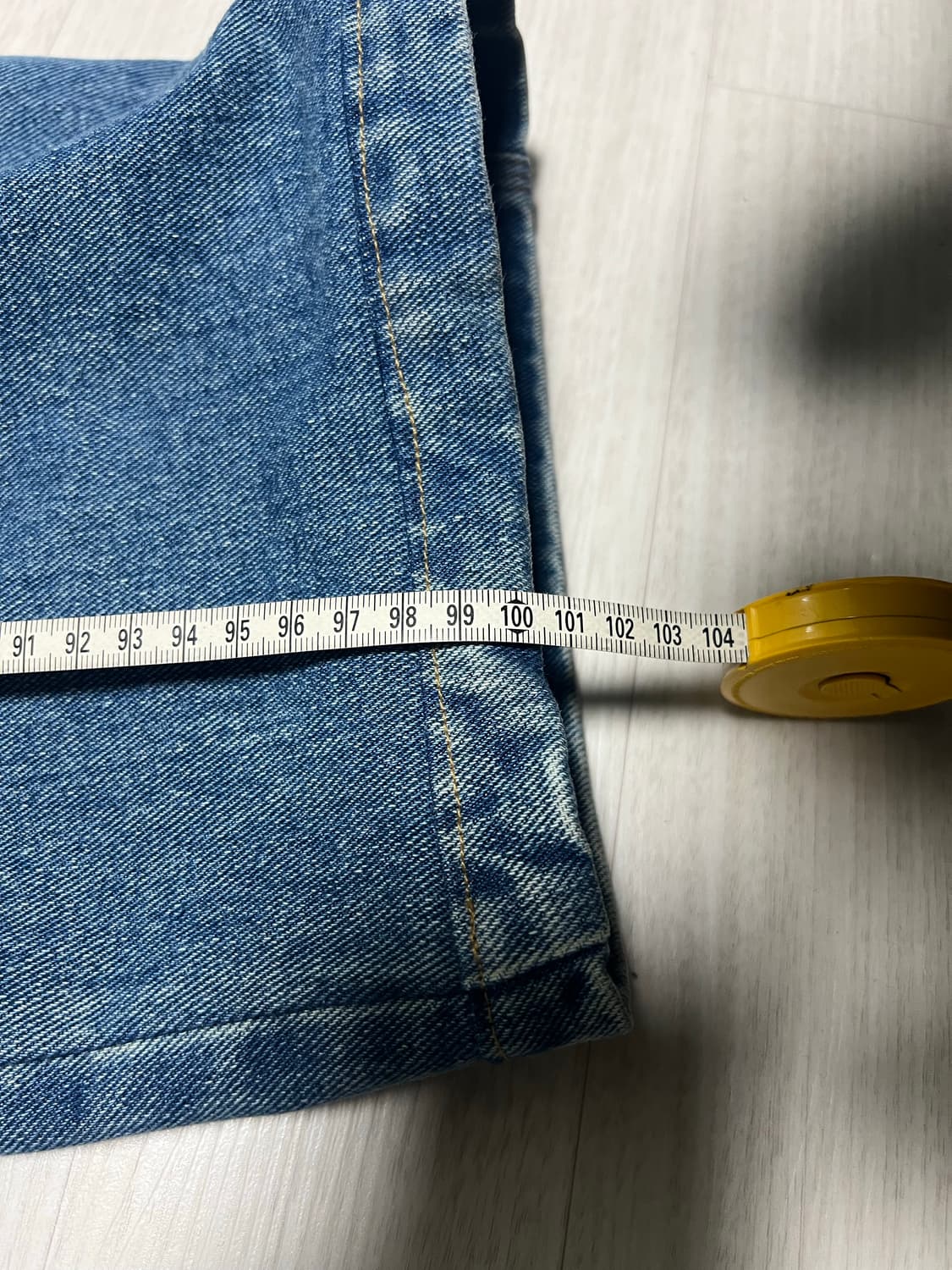 디키즈 워시드 와이드 데님 팬츠 상품이미지7