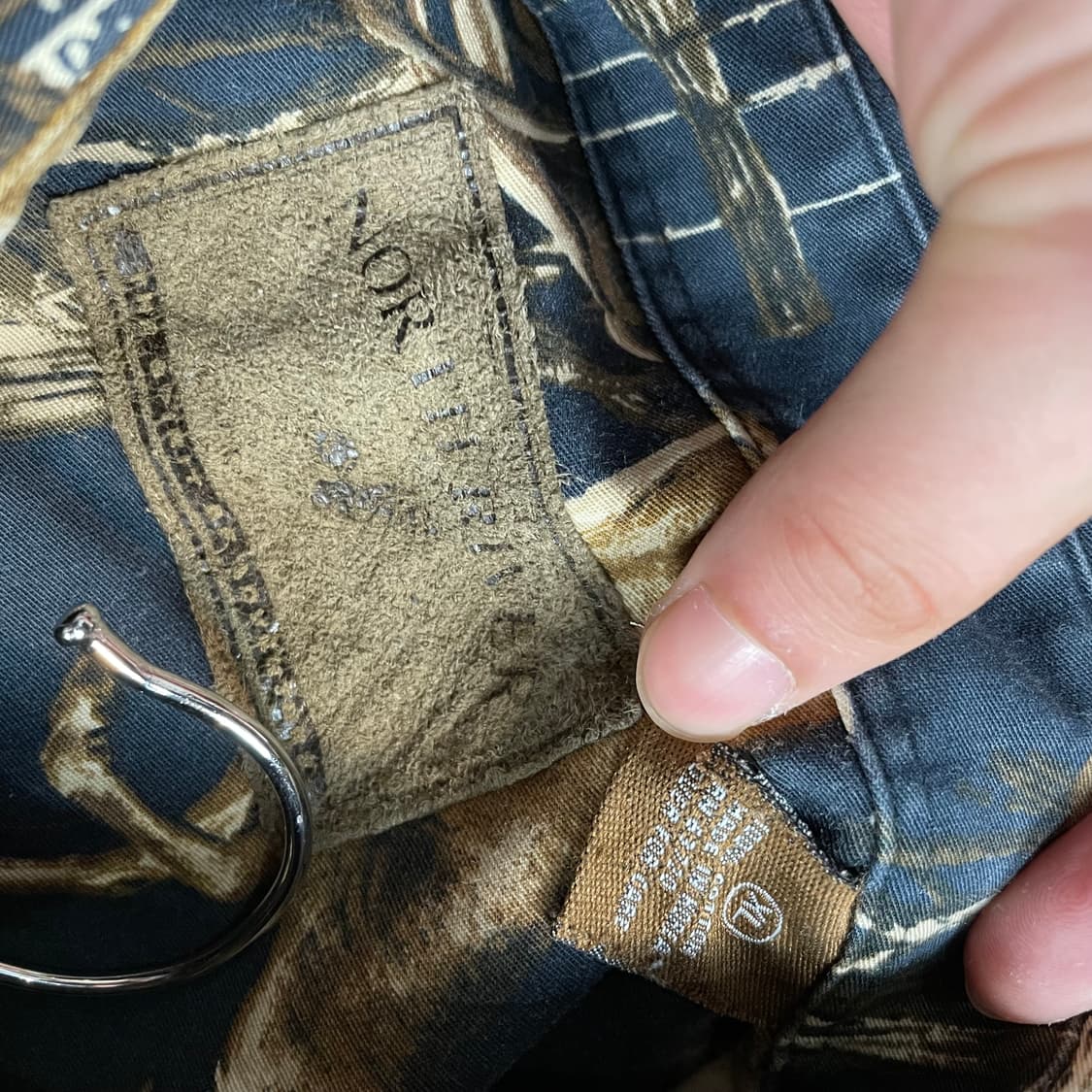 2000s Northriver deer 패턴 셔츠 상품이미지7