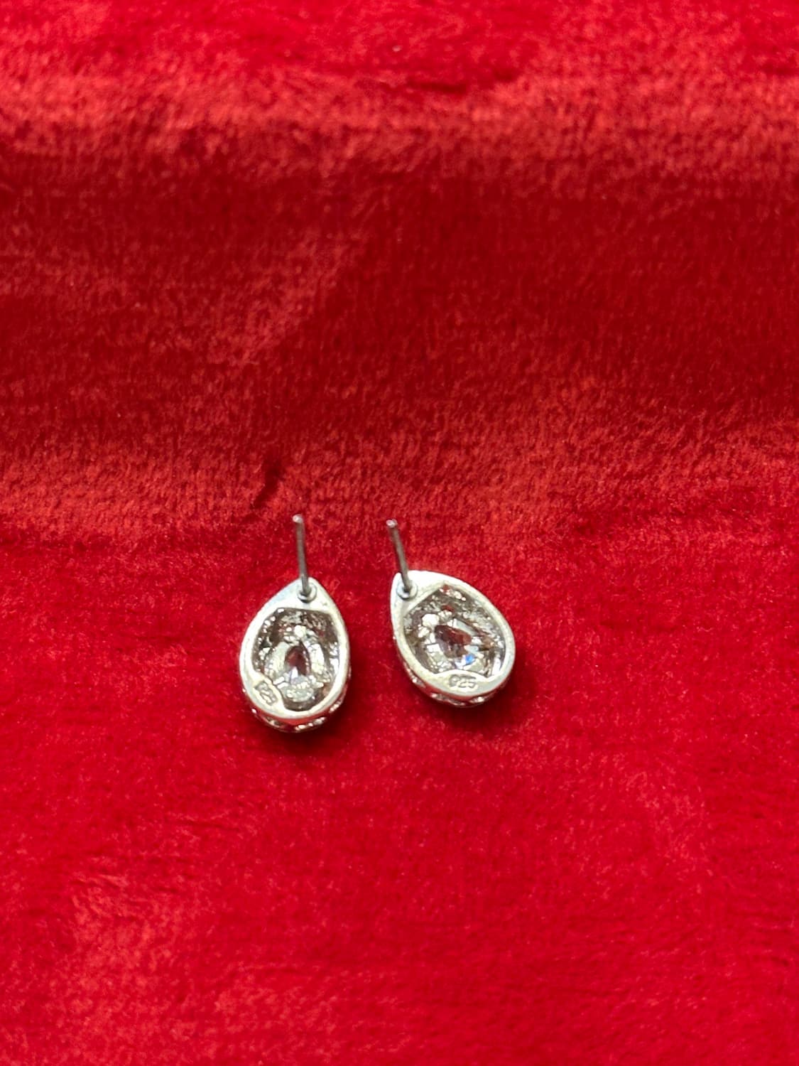 Vintage water drop 925silver earring 상품이미지4