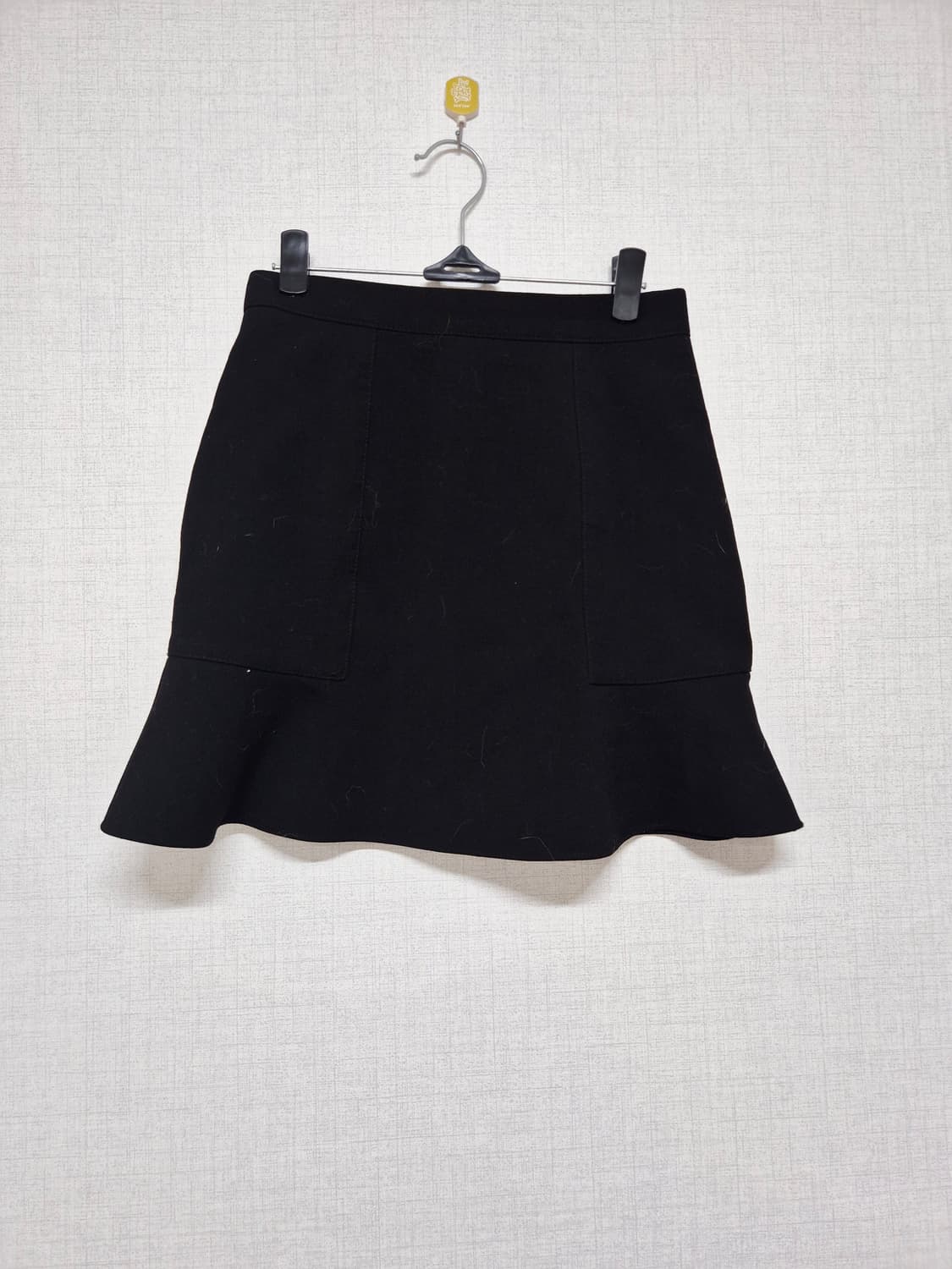 블랙 플레어 미니 스커트 상품이미지1