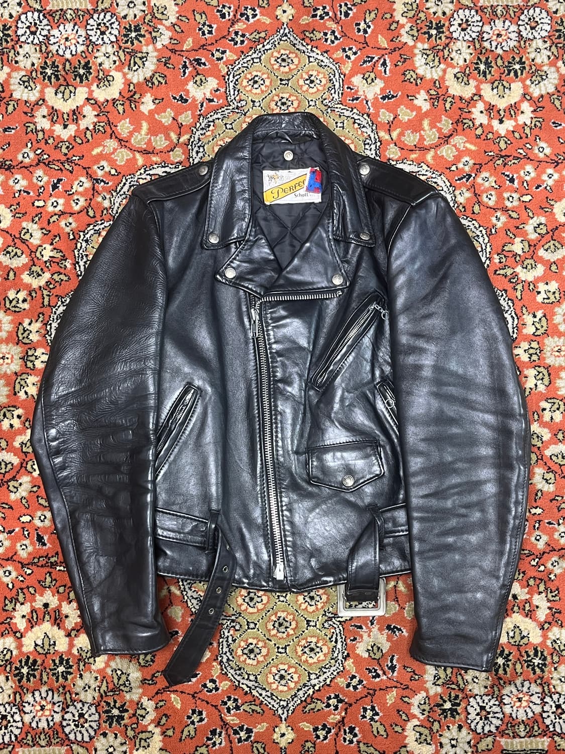 [38] Schott 쇼트 618 퍼펙토 빈티지 더블 라이더 자켓 상품이미지1