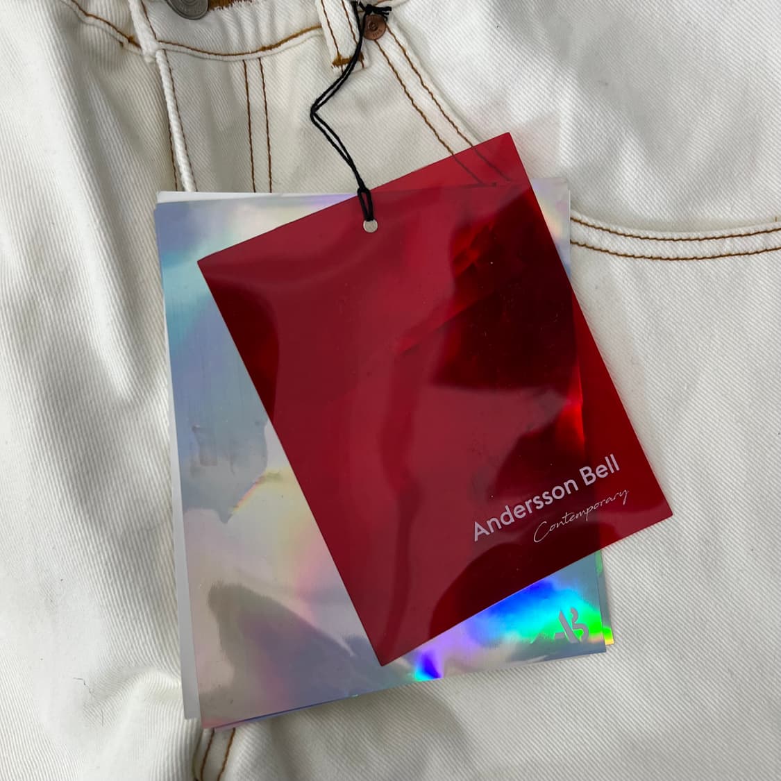 앤더슨벨 마시스트 비치 팬츠 아이보리 상품이미지7