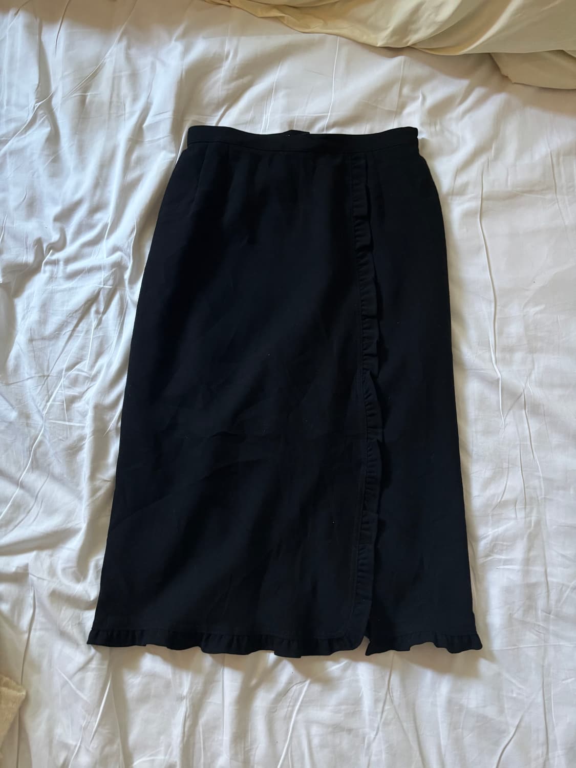 vintage frill long skirts 상품이미지1