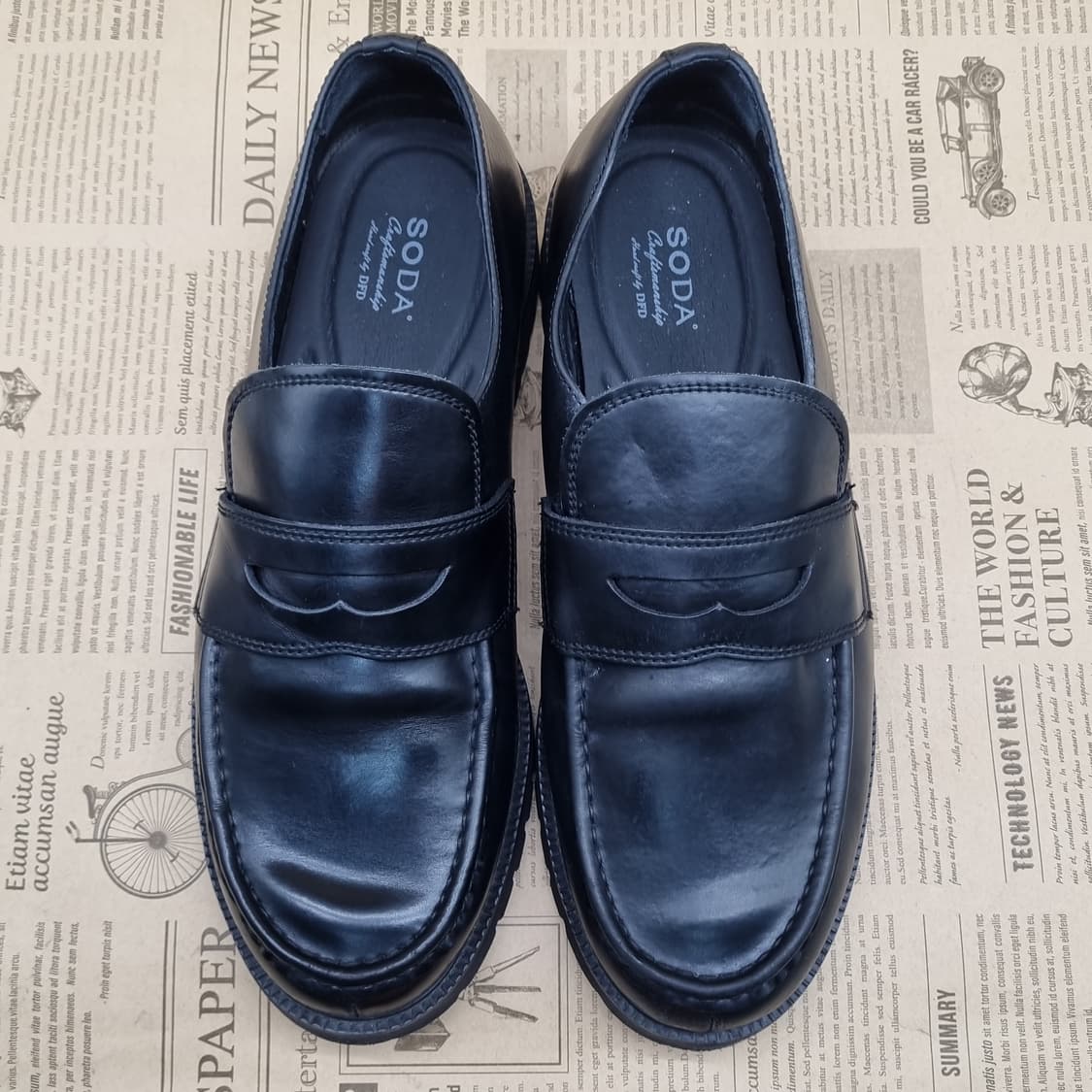 소다 남성베이직 로퍼 실사이즈285 상품이미지2