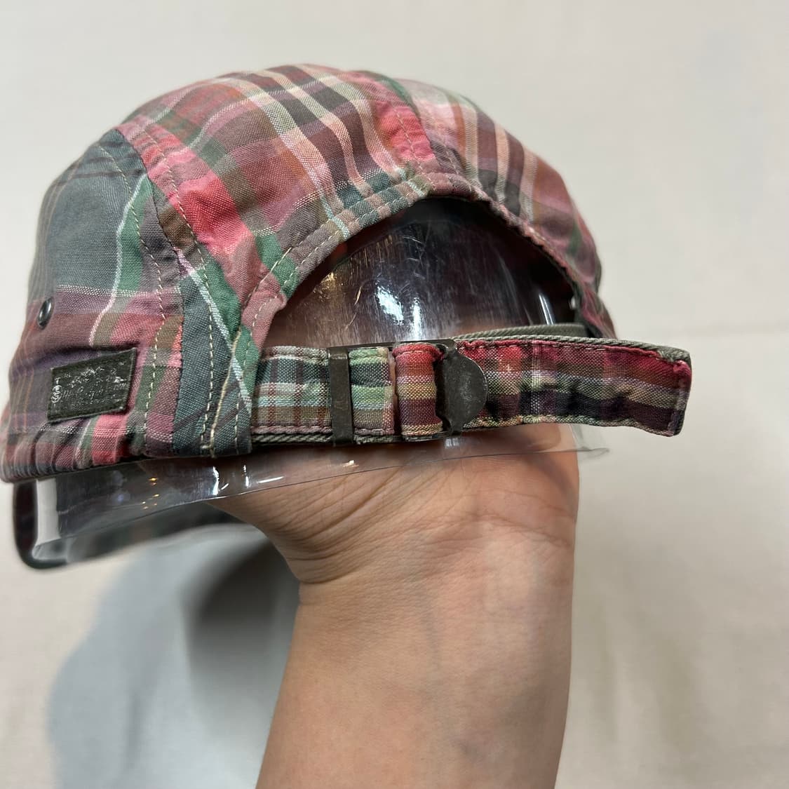 폴로 랄프로렌 마드라스 체크 캠프캡 모자 상품이미지6