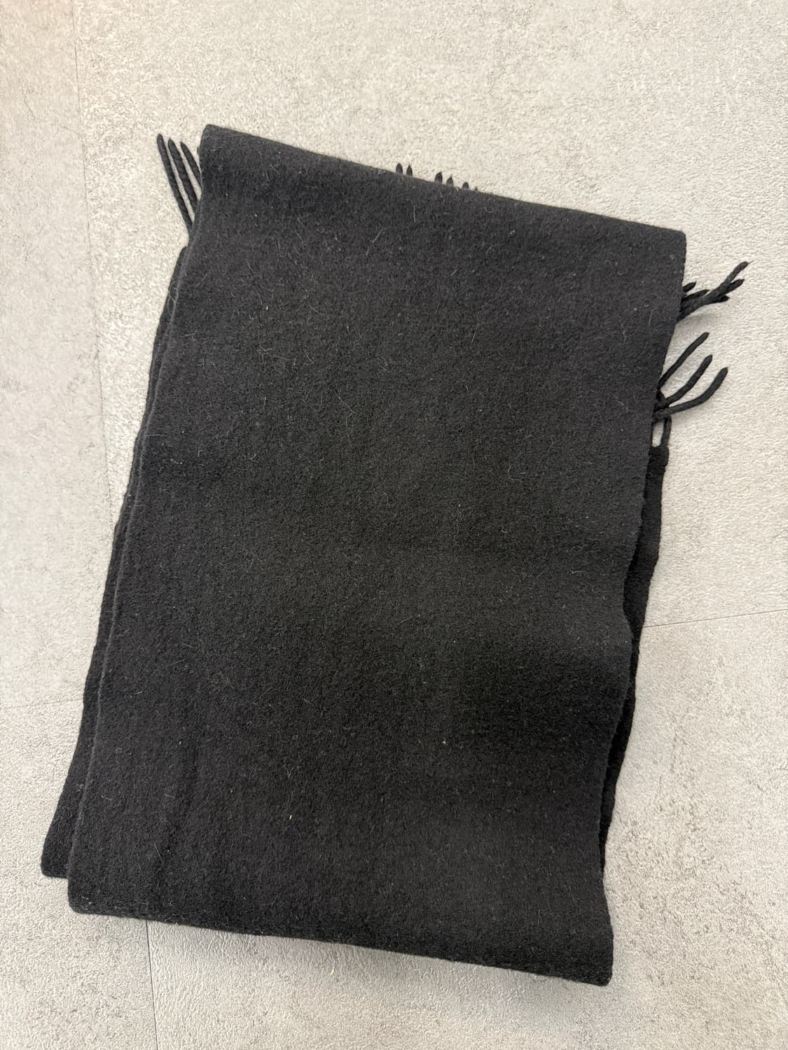 비비안 웨스트우드 블랙 울 머플러 상품이미지4