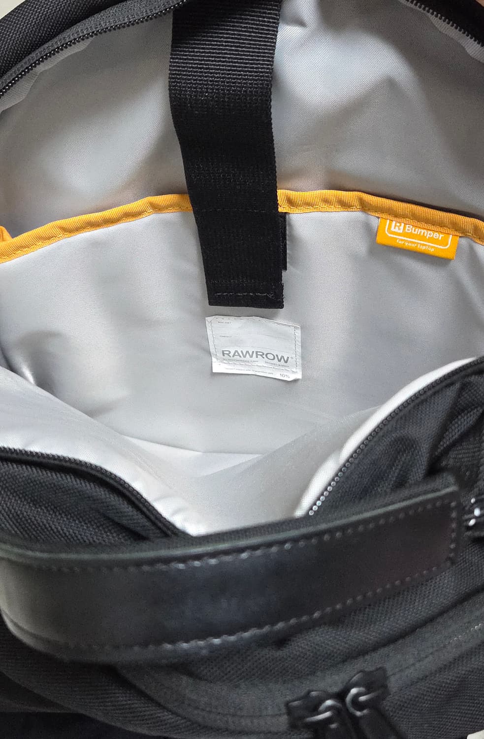 로우로우 백팩 헤비 듀티 811  블랙  상품이미지8