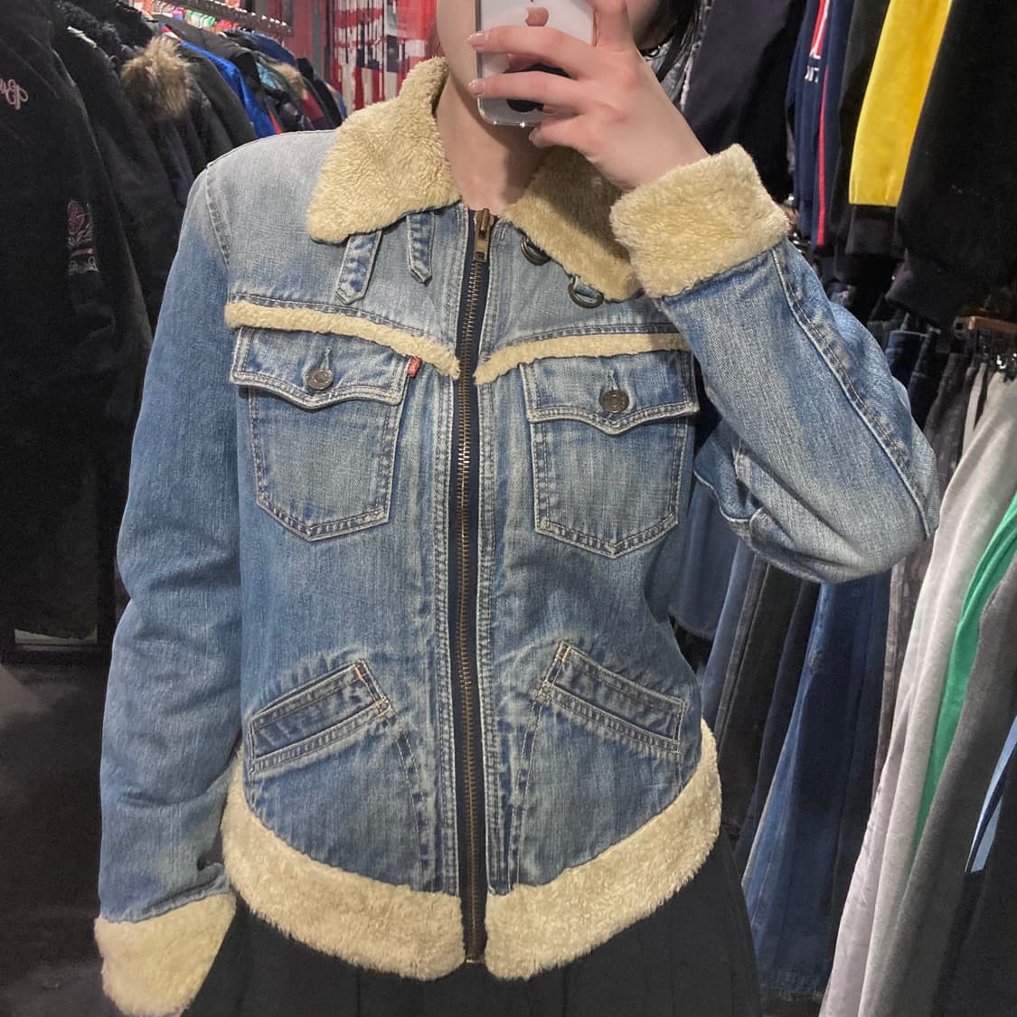 [IM]리바이스 데님 양털 자켓 상품이미지4