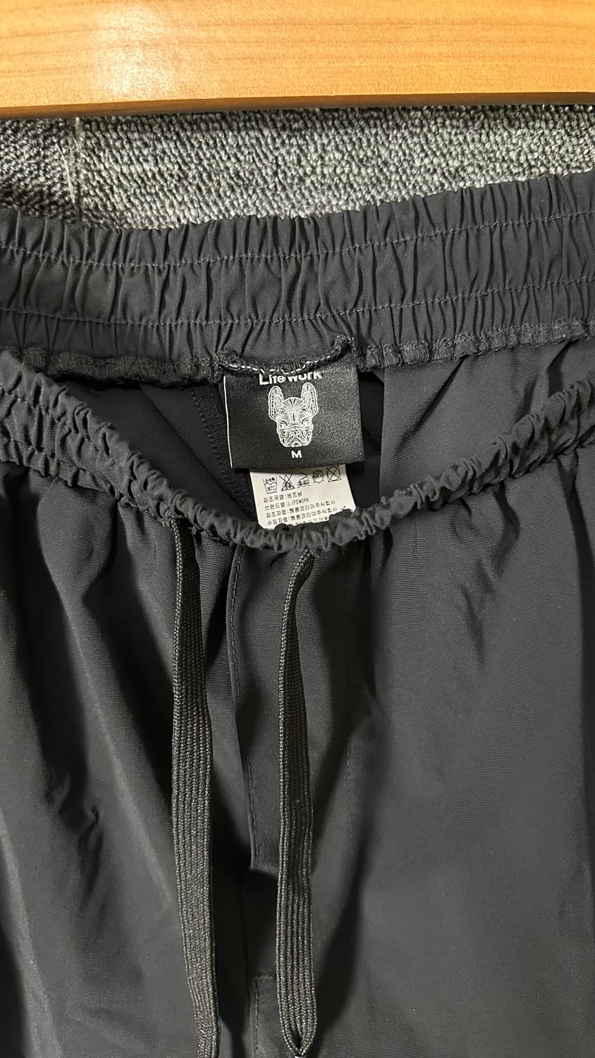 라이프워크 블랙 카고 조거팬츠 M 상품이미지4