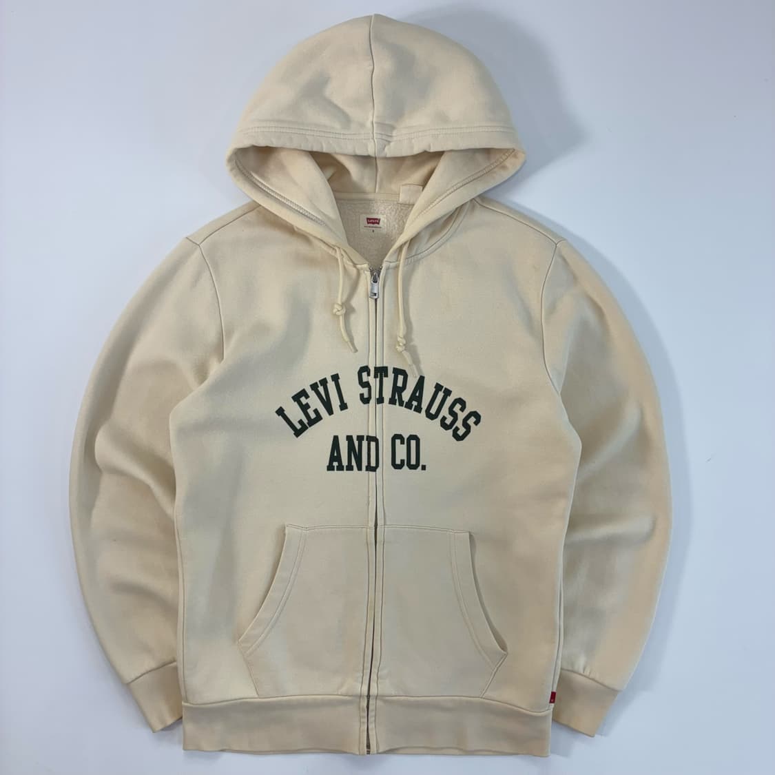 Levi's  리바이스 스펠아웃 크림 후드집업  상품이미지1