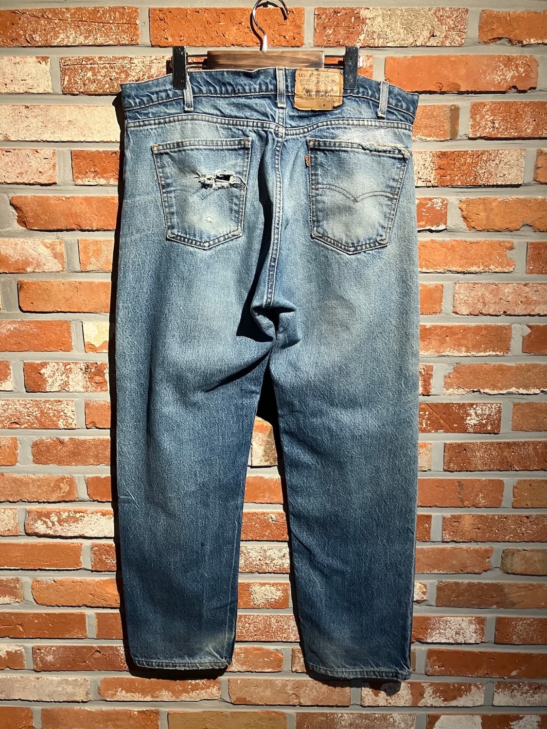 80s USA 빈티지 리바이스 505 데님 팬츠 상품이미지5