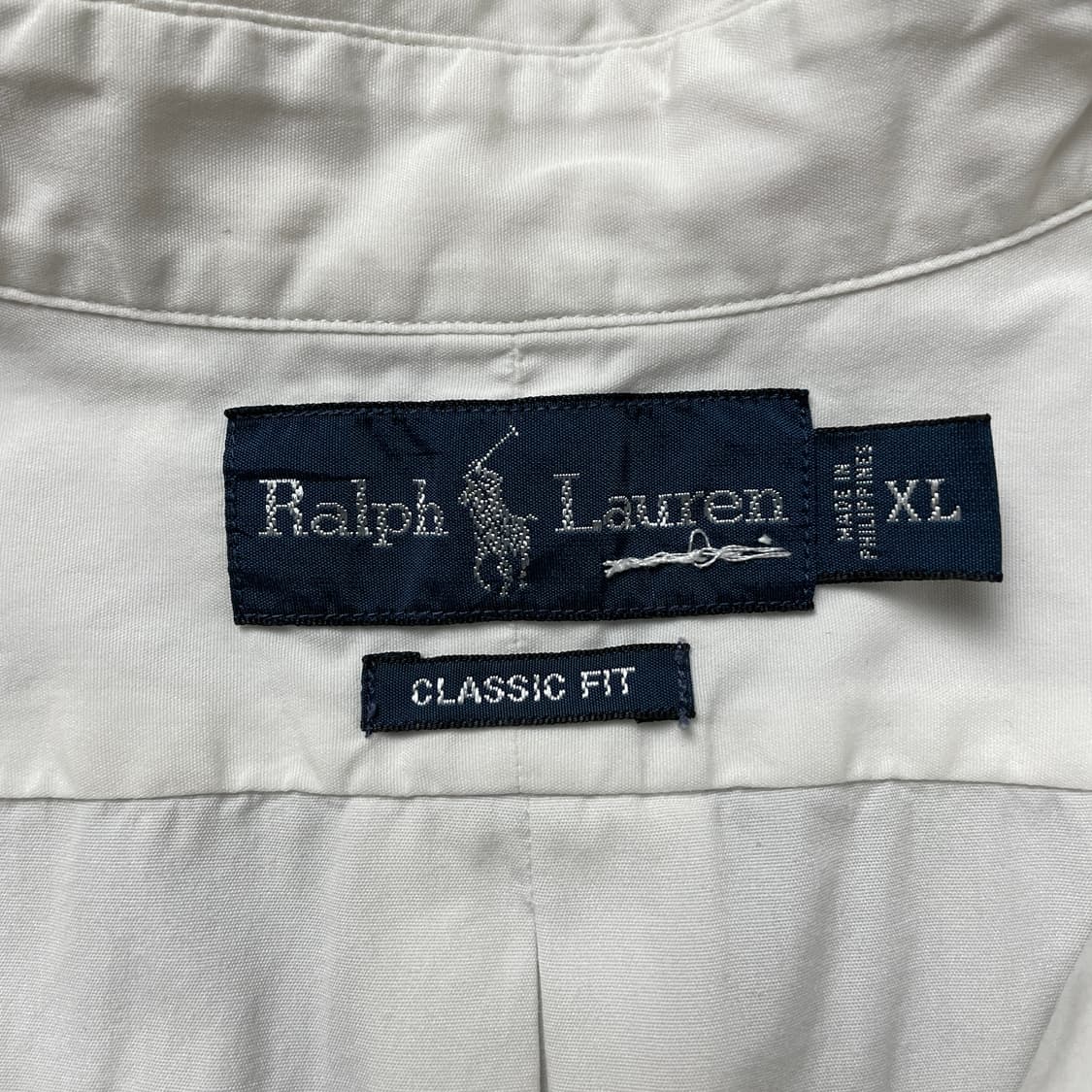 RALPH LAUREN 랄프로렌 빈티지 화이트 반팔 셔츠 A00758 상품이미지10