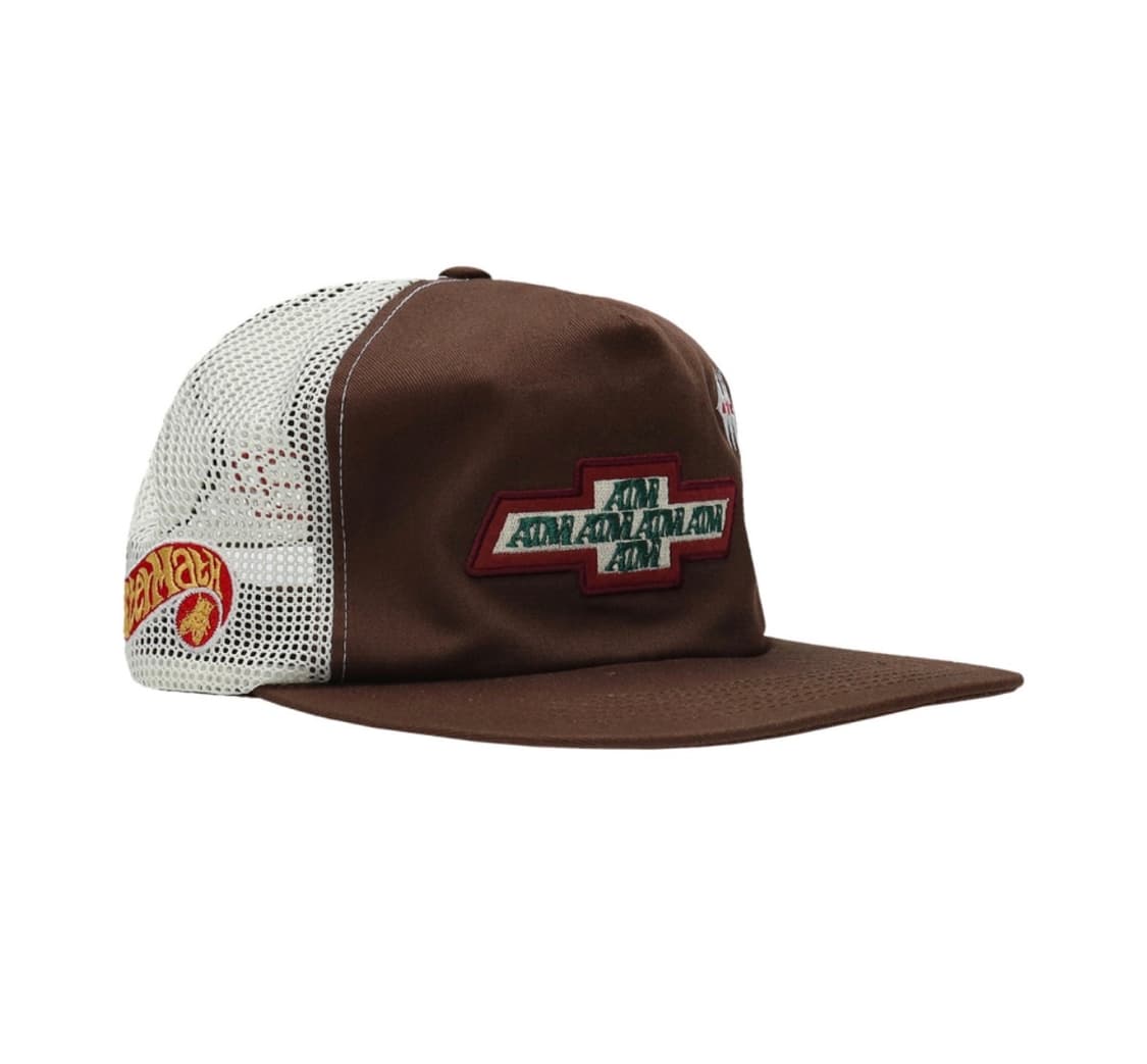 애프터매스 브라운 컬러 핫 메쉬 캡 상품이미지1