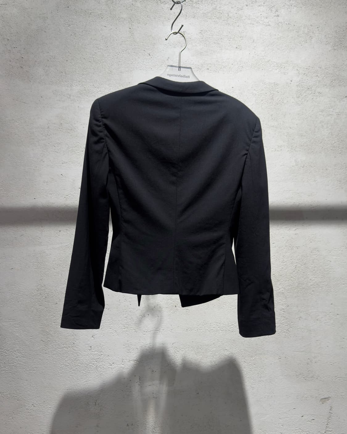 ARMANI COLLEZIONI 블랙 슬림 테일러드 자켓 상품이미지3