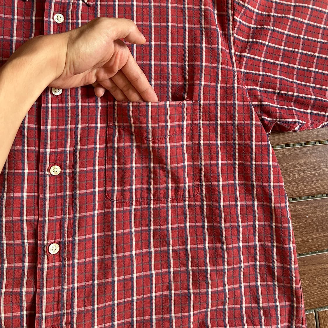 Mcgregor check 1/2 shirts 상품이미지3