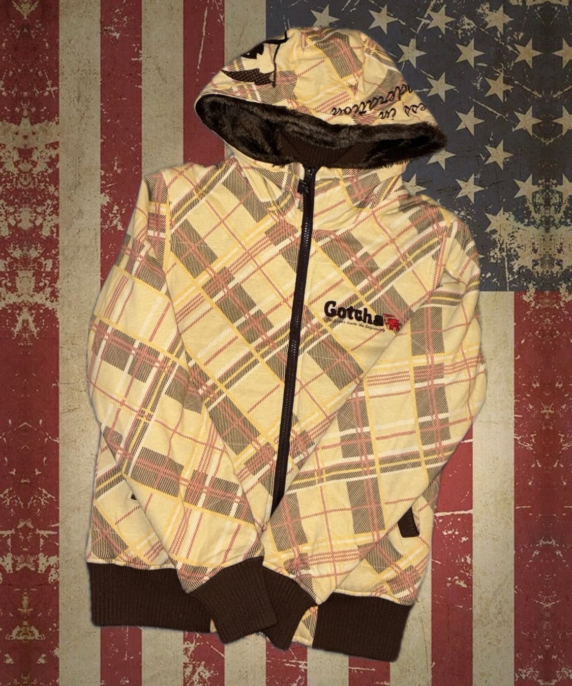 빈티지 GOTCHA y2k 락 펑크 자켓 상품이미지1