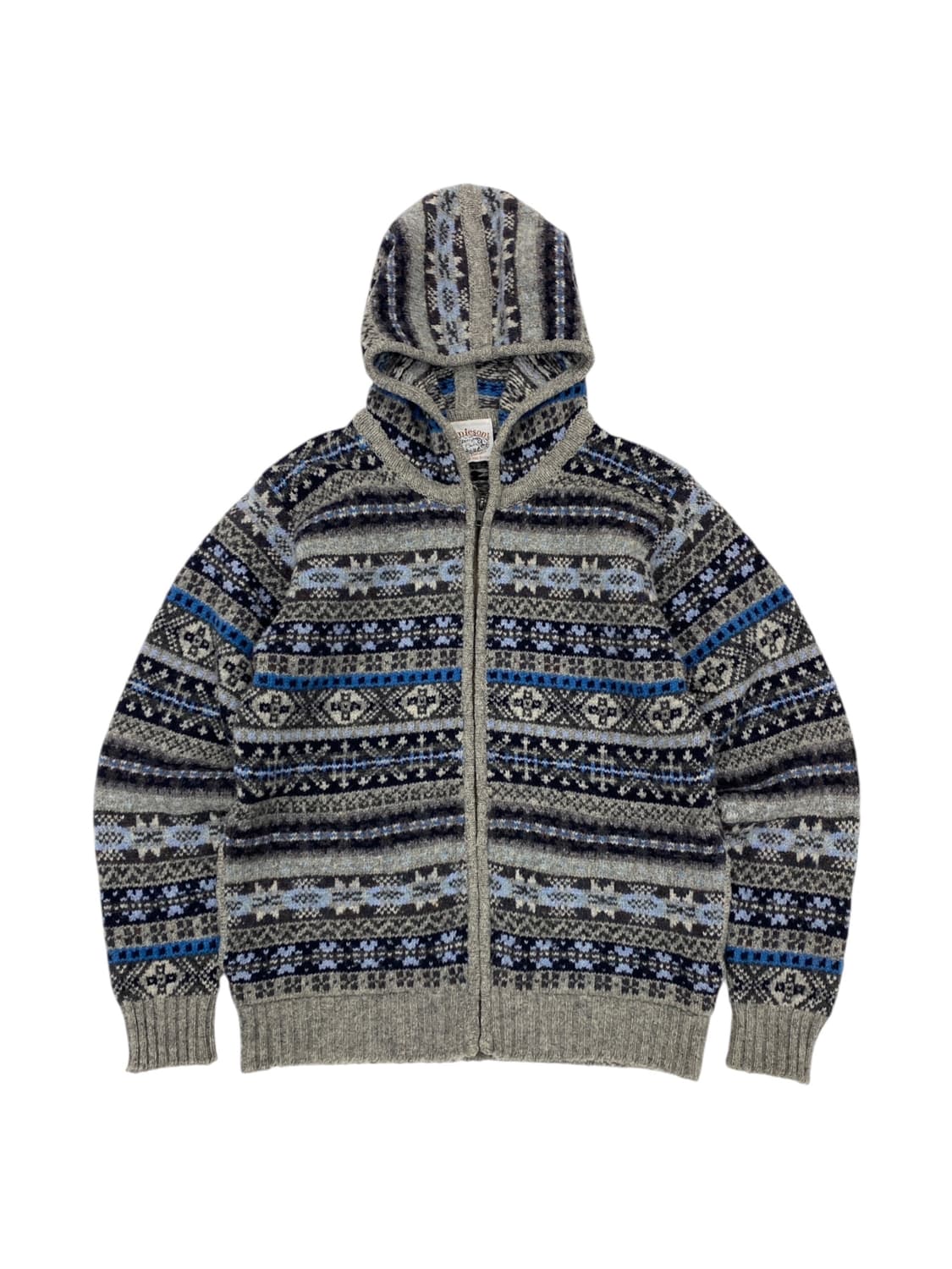 제이미슨스 셔틀랜드 울 페어아일 후드 자켓 상품이미지1