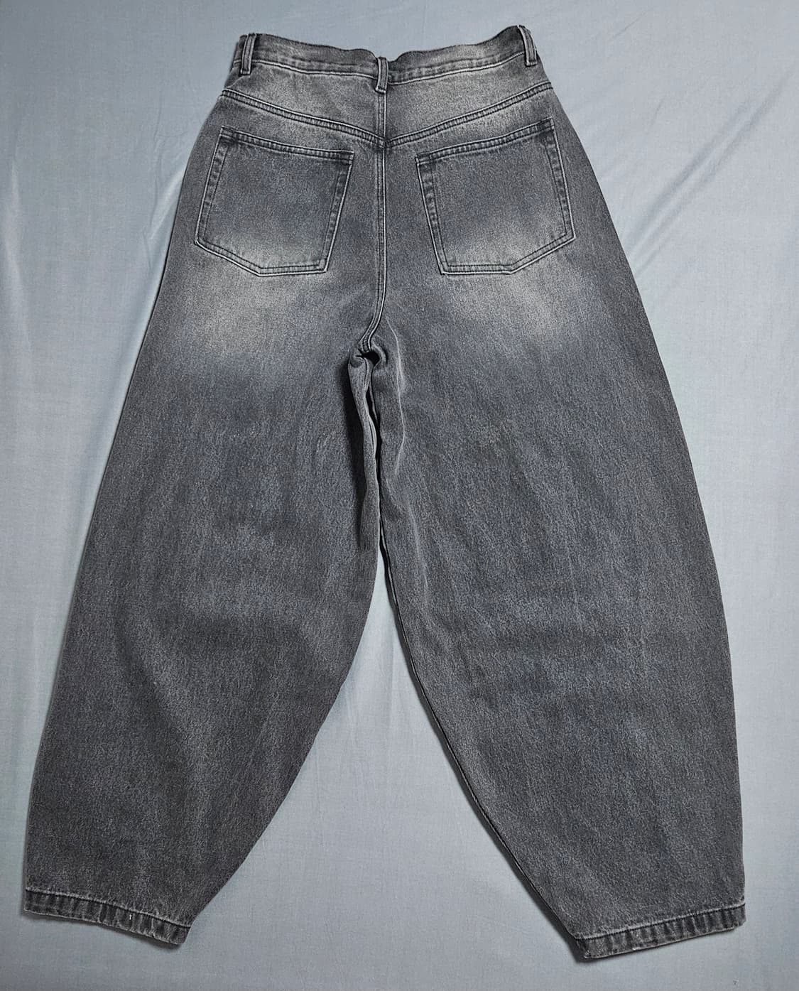 Extra Wide Balloon Pants_Black - 낫포너드 상품이미지2
