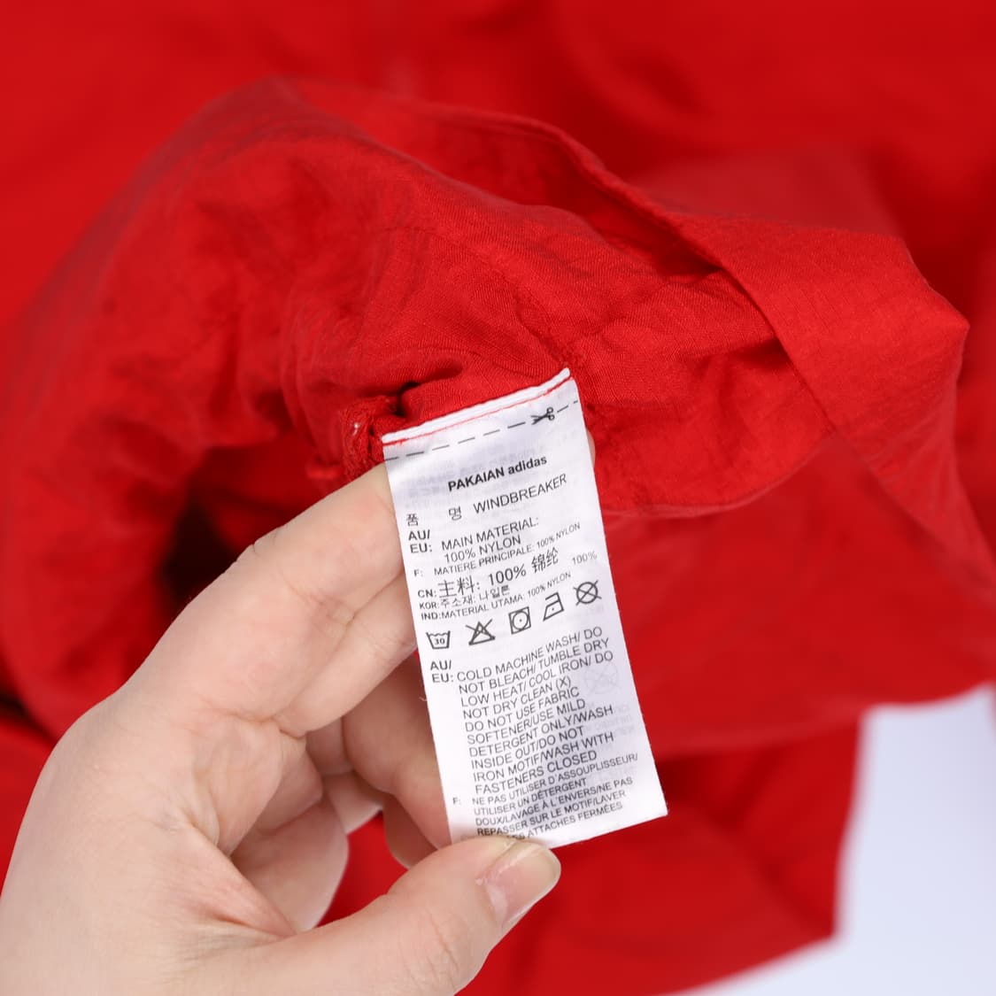 38 아디다스 아노락 바람막이 자켓 N7591 상품이미지4
