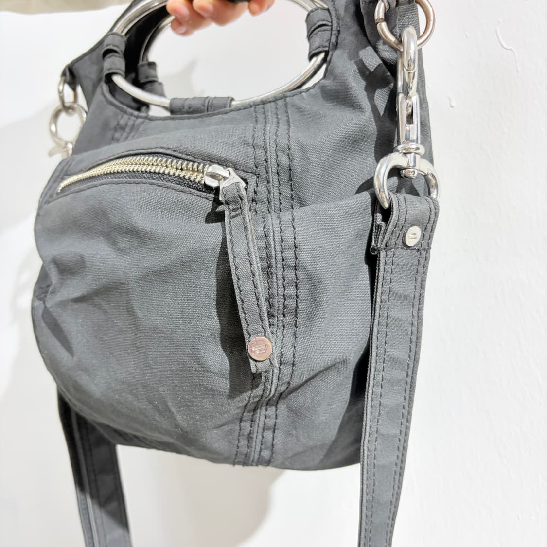 DIESEL 디젤 투웨이 캔버스 크로스백 가방 상품이미지7