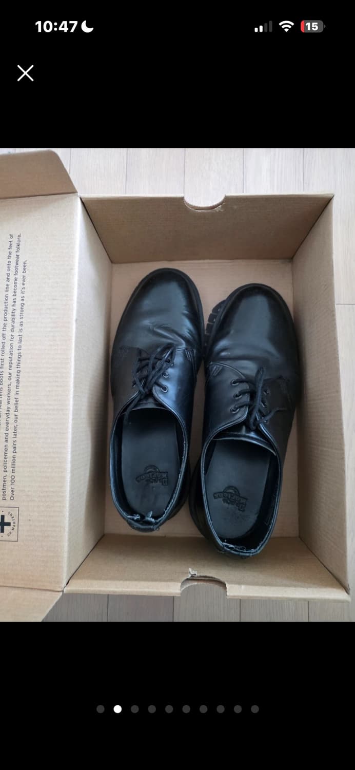 닥터마틴 모노 260 사용감 좀 있음 상품이미지1