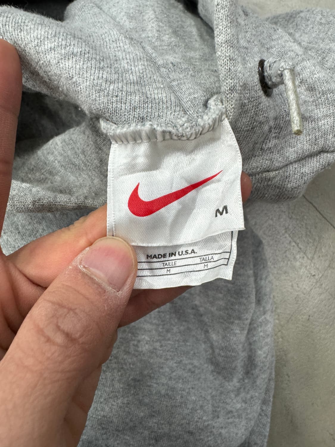 나이키 90S 미들 스우시 후드 M 상품이미지4
