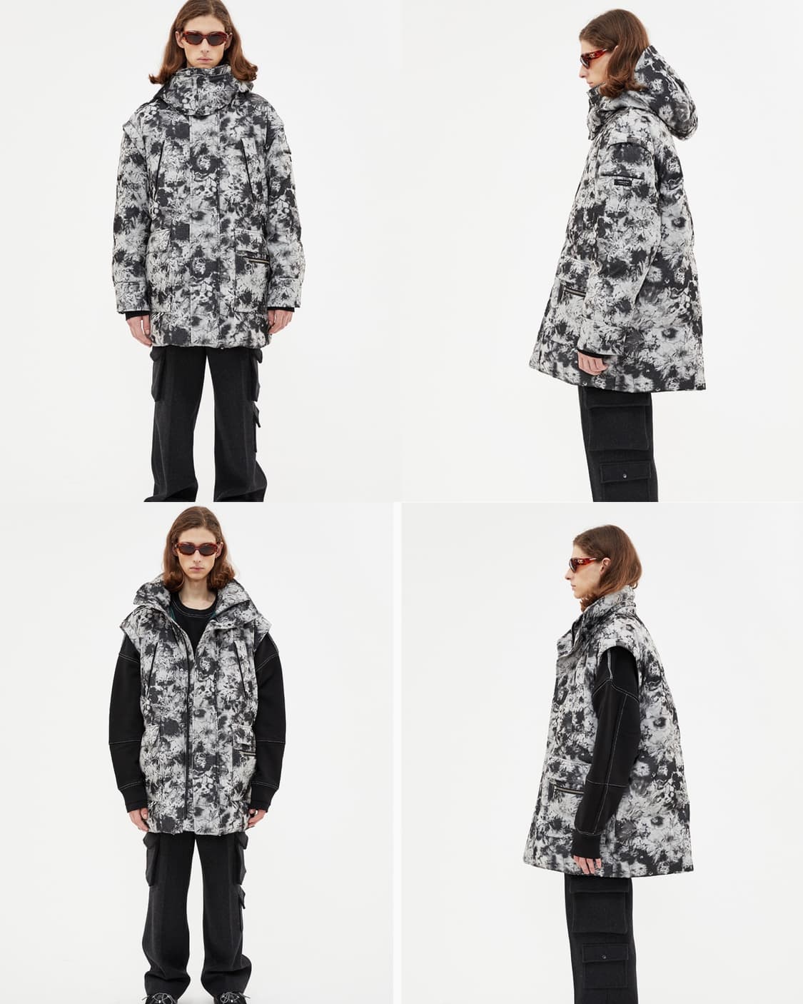 앤더슨벨 디테쳐블 덕다운 2WAY 자켓 S 상품이미지4