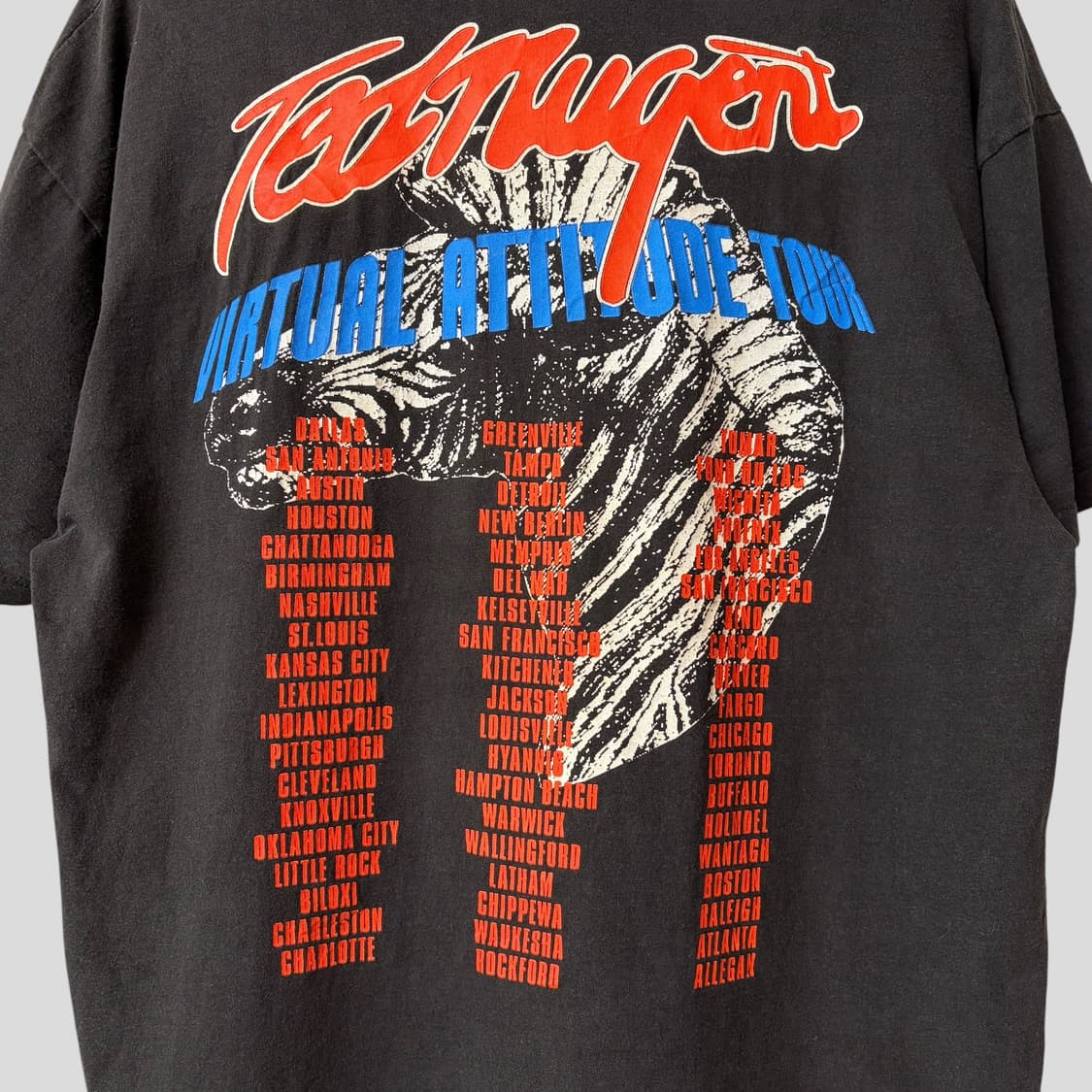 (XL)90s Ted Nugent 테드 뉴전트 빈티지 반팔티셔츠 상품이미지9