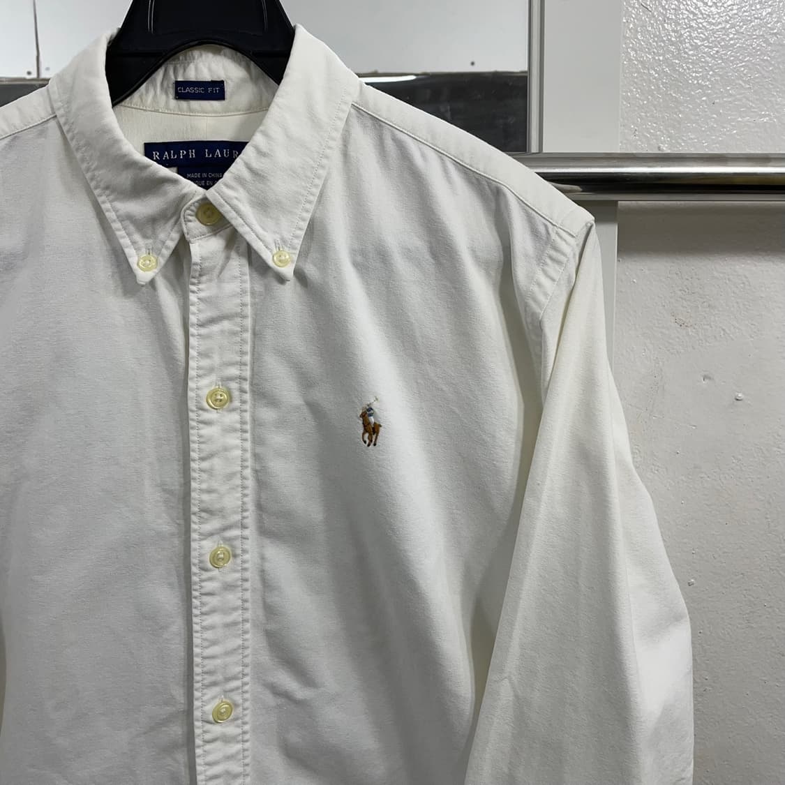 우먼 폴로 옥스포드 셔츠 상품이미지4