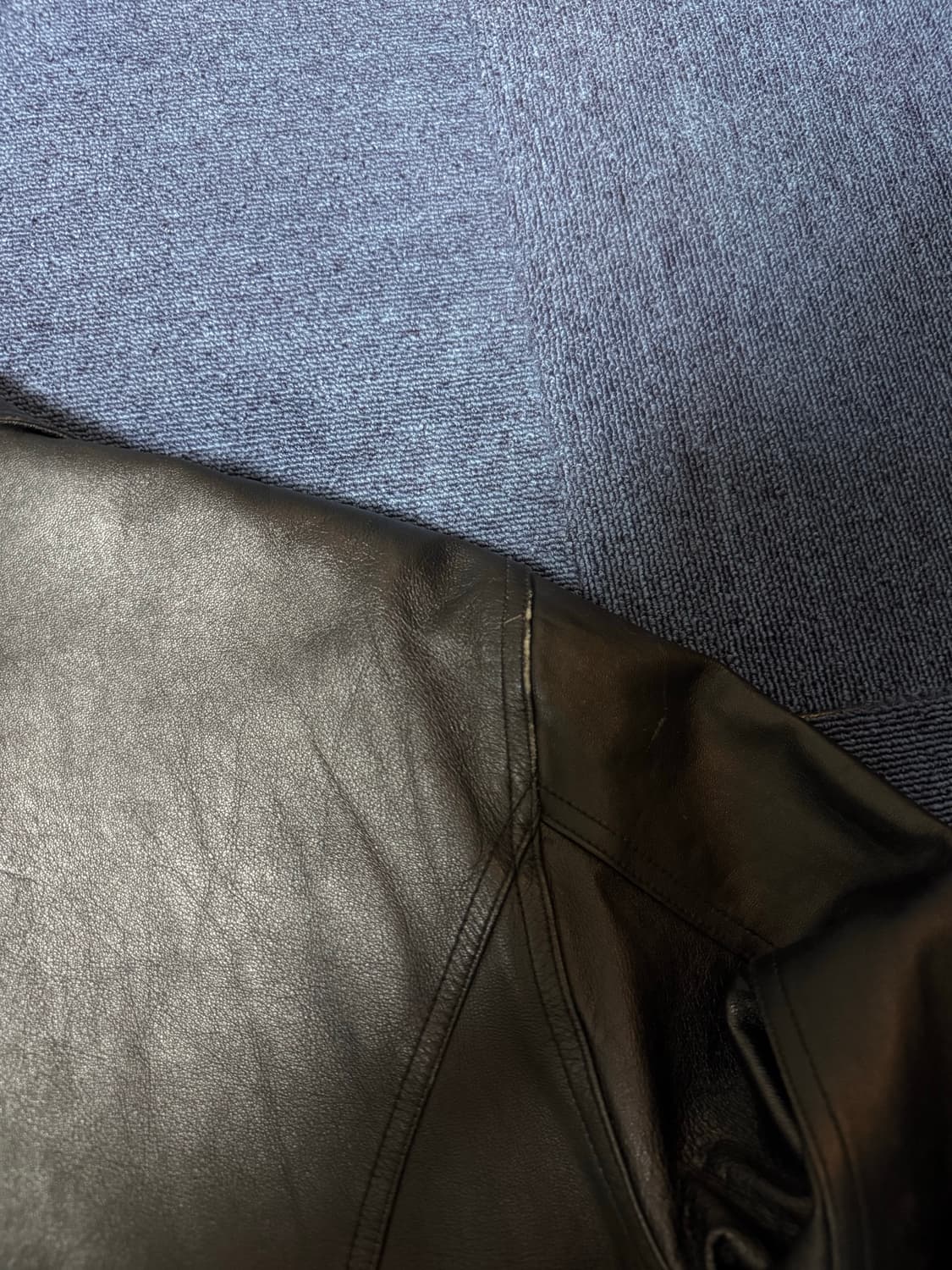 [M] 빈티지 램스킨 레더자켓 상품이미지4