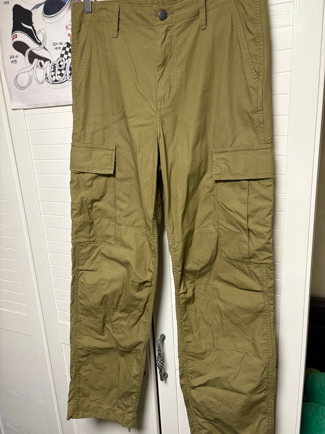 칼하트wip 레귤러 카고 팬츠(31x32) 상품이미지1