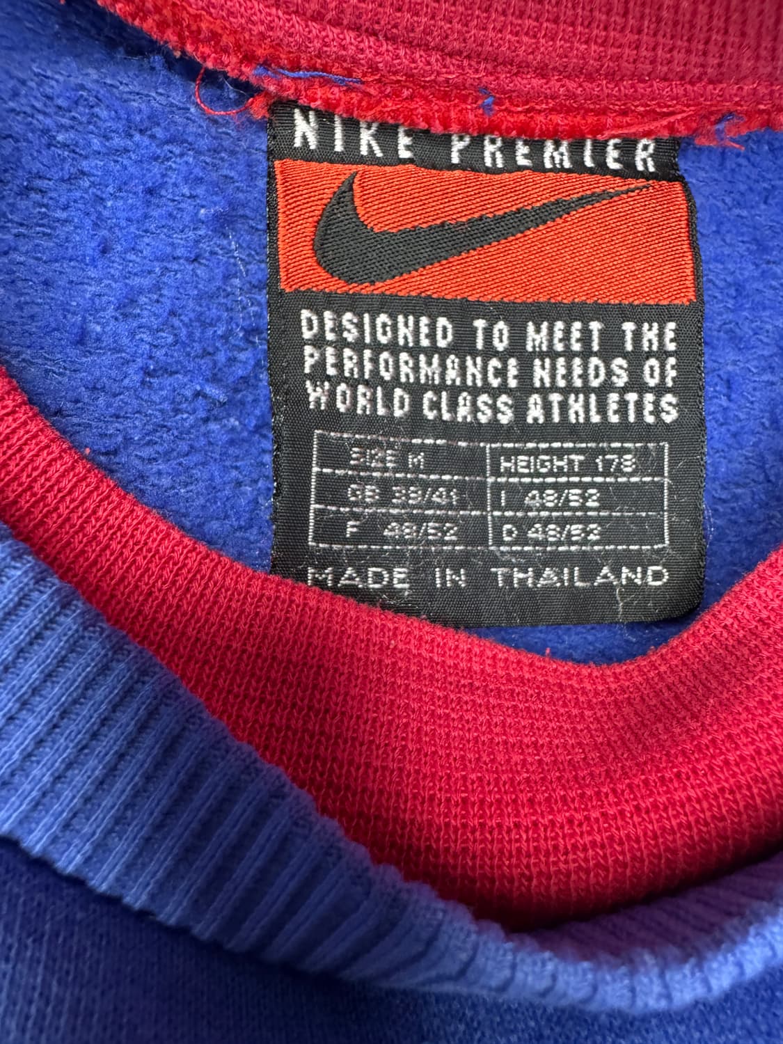 빈티지 90s 나이키 PSG 파리생제르망 스웻셔츠 맨투맨 M 상품이미지7