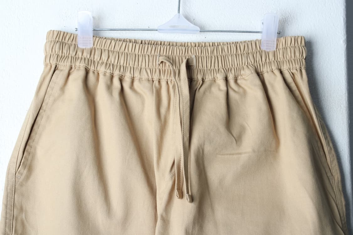 (M-L) 제멋 반바지 팬츠 밴딩 베이지 무지-P9873 상품이미지3