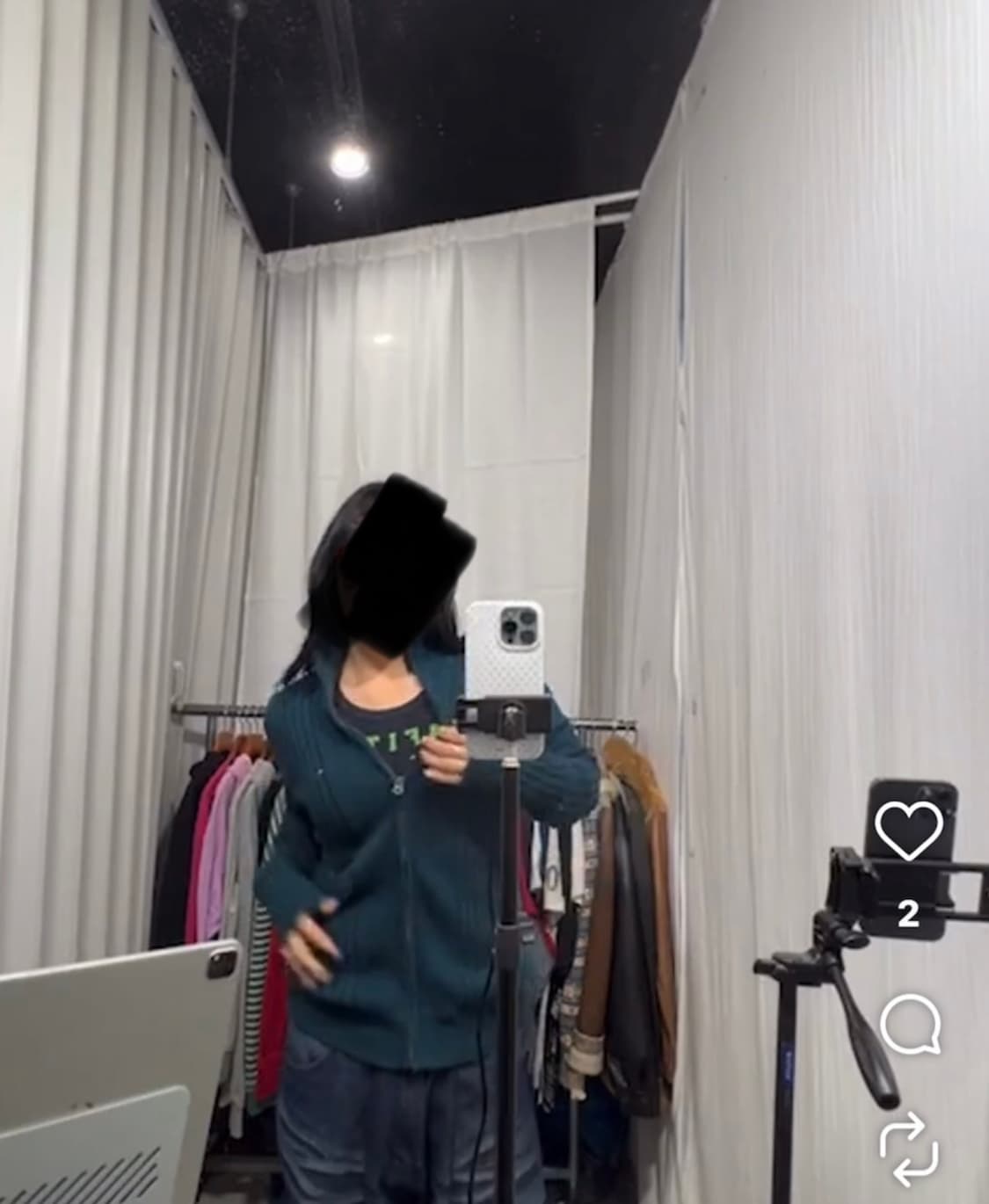 (착샷참고) 타미힐피거 니트 집업 상품이미지2