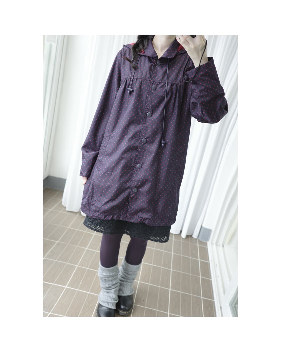 Disney dot round wind-breaker 상품이미지8