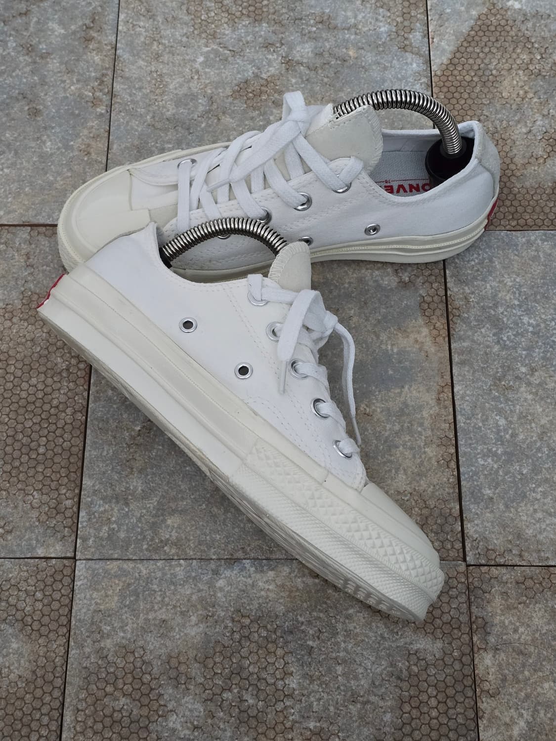 (220)컨버스 척 70 로우 라이벌 화이트 상품이미지4