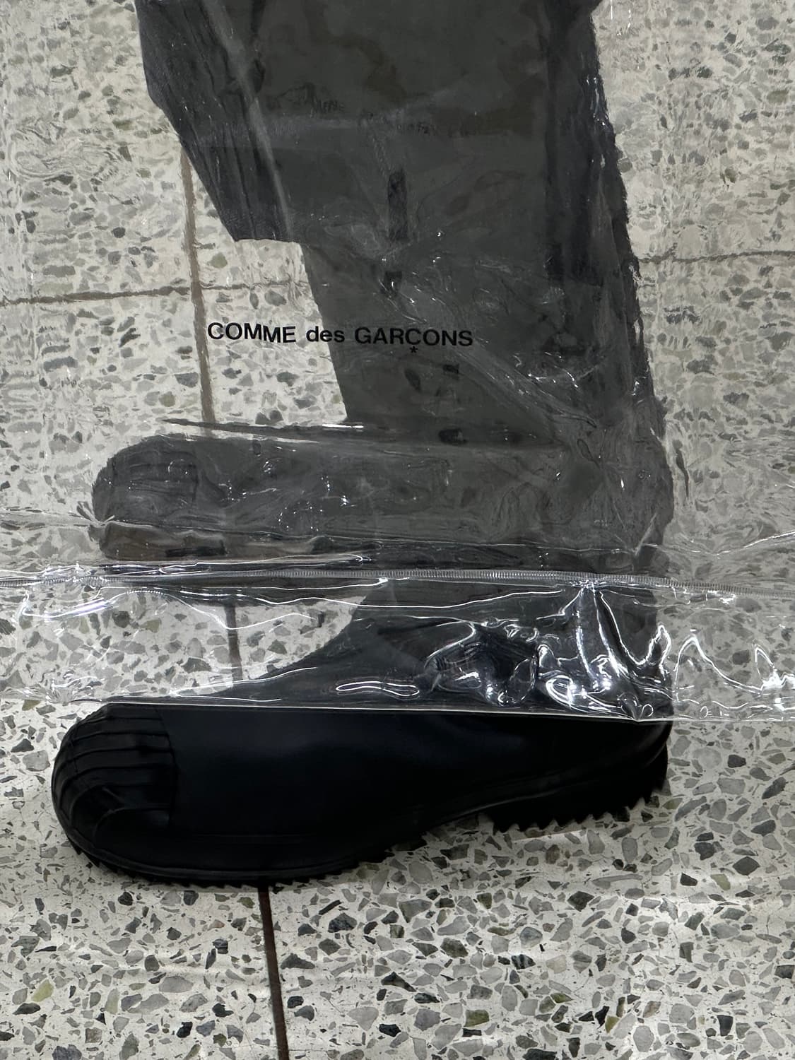 [OS] 꼼데가르송 PVC 토트백 상품이미지2