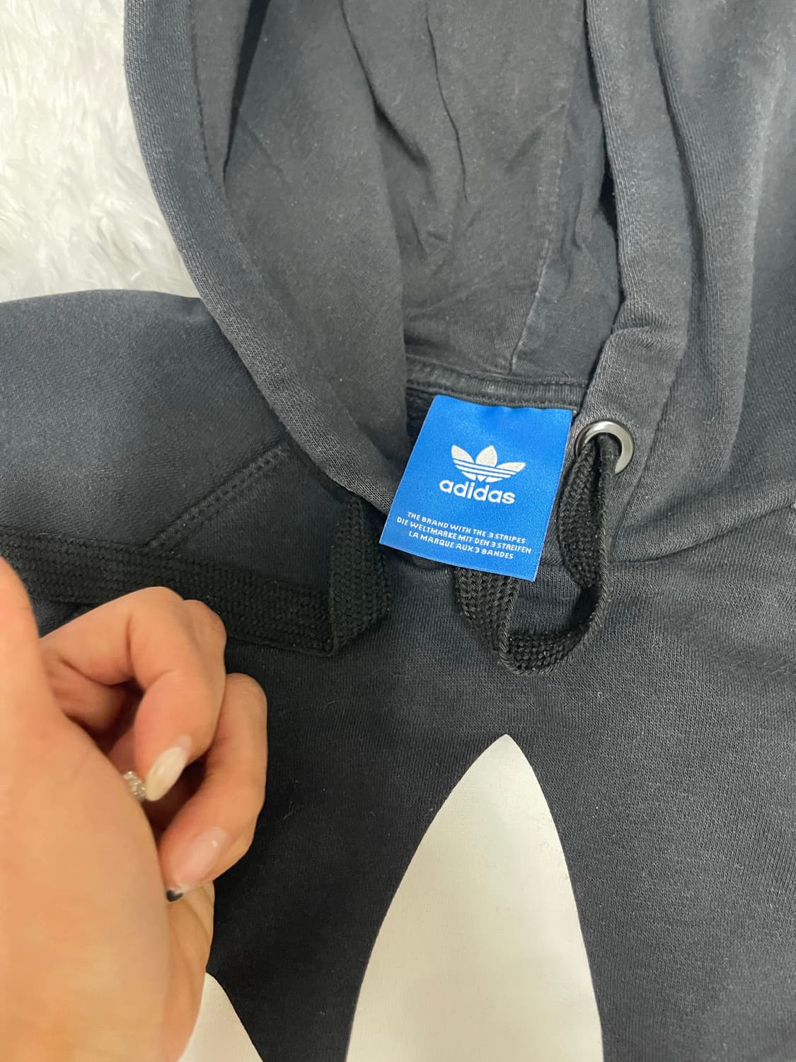 아디다스 기모 후드티 상품이미지4