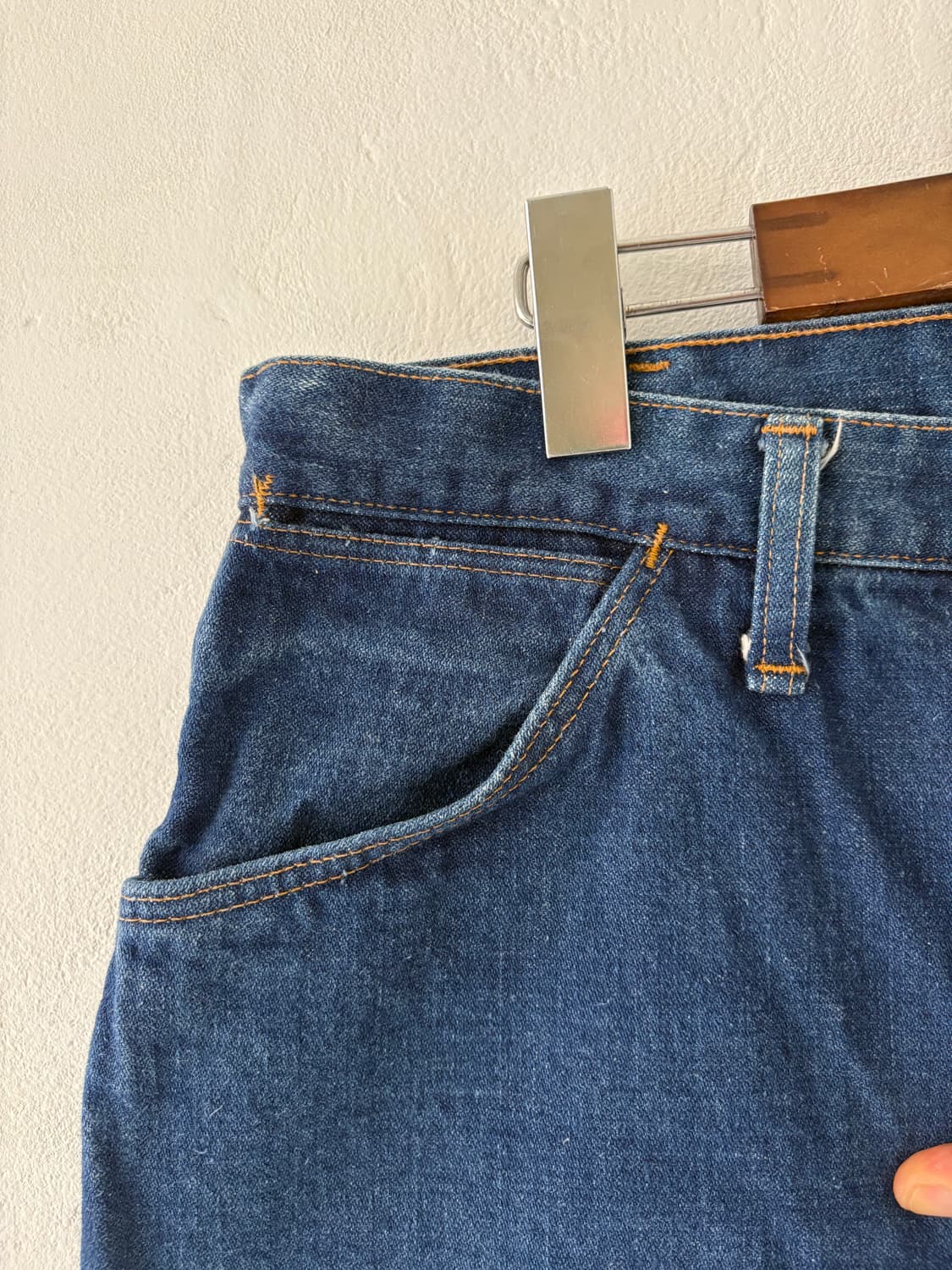 70-80's Wrangler 345 Den Denim pant 상품이미지4