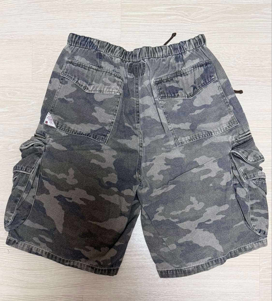 스컬프터 Twill Cargo Half Pants Forest Camo 상품이미지5